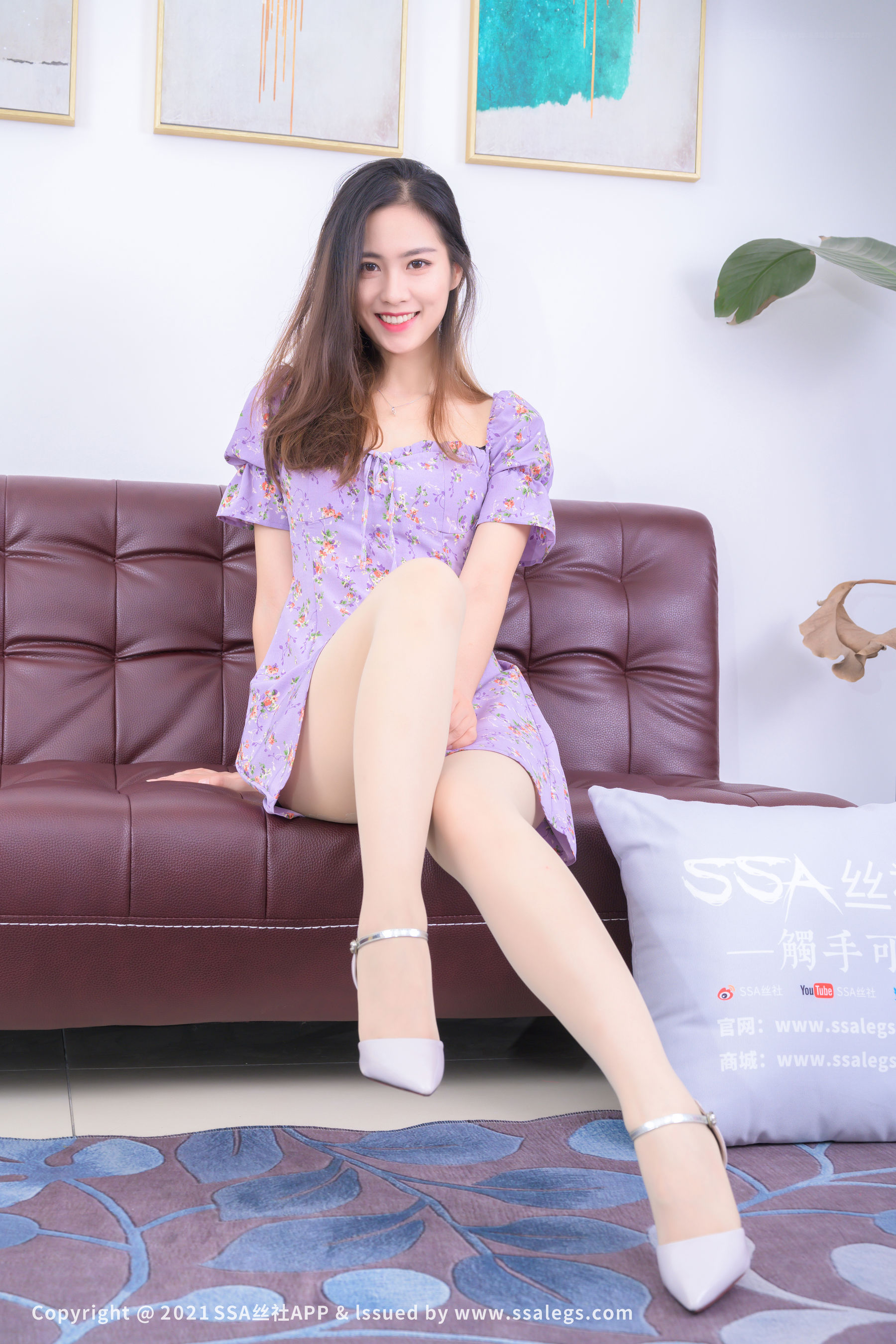 [SSA丝社]超清写真 No.666 腿模小鹿 肉丝袜（上）  第8张