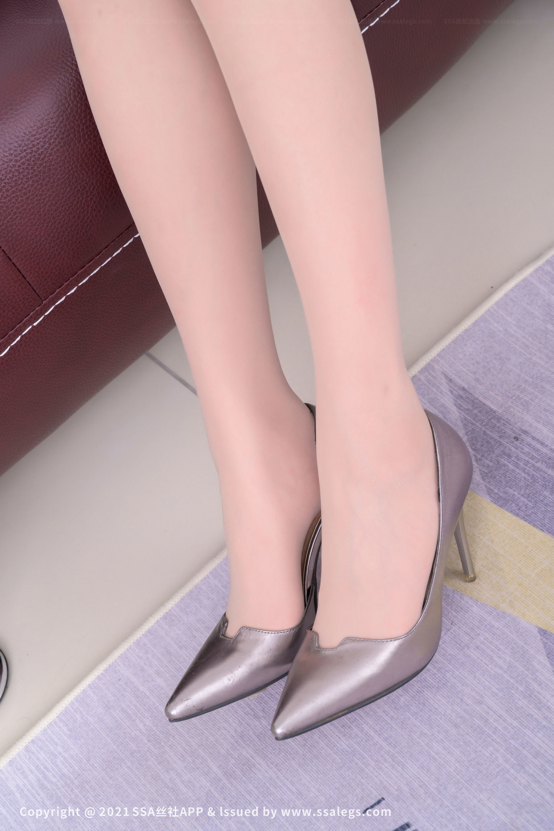 [SSA丝社]超清写真 No.714 腿模素素 涞觅肉丝袜美足（上）  第52张