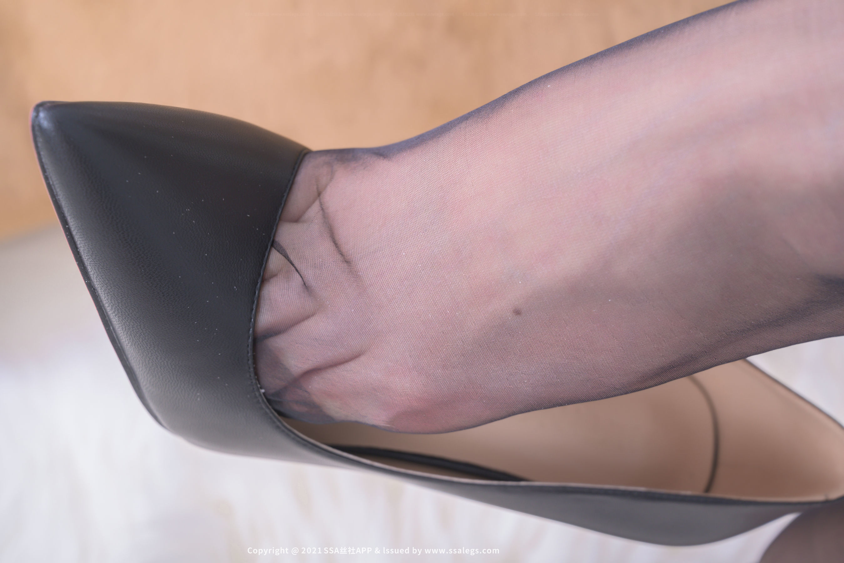 [SSA丝社]超清写真 No.716 模特思甜 珞樱长筒丝袜美足（上）  第20张