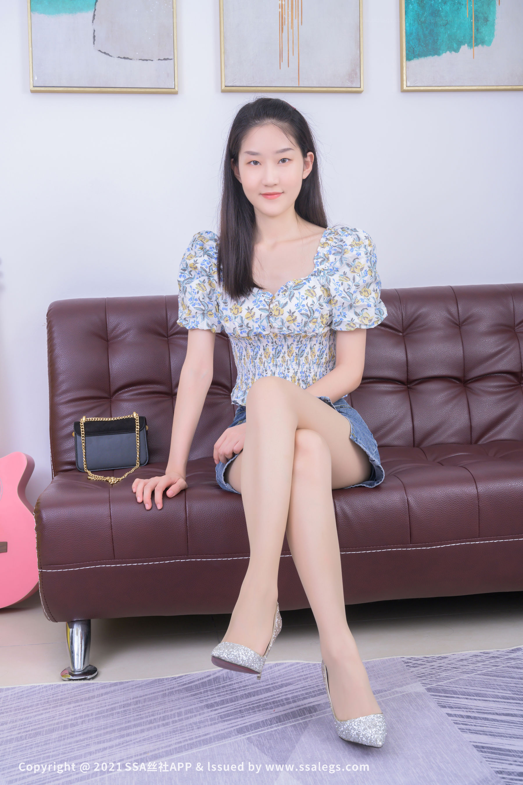 [SSA丝社]超清写真 No.672 素人模特 肉丝袜（上）  第9张