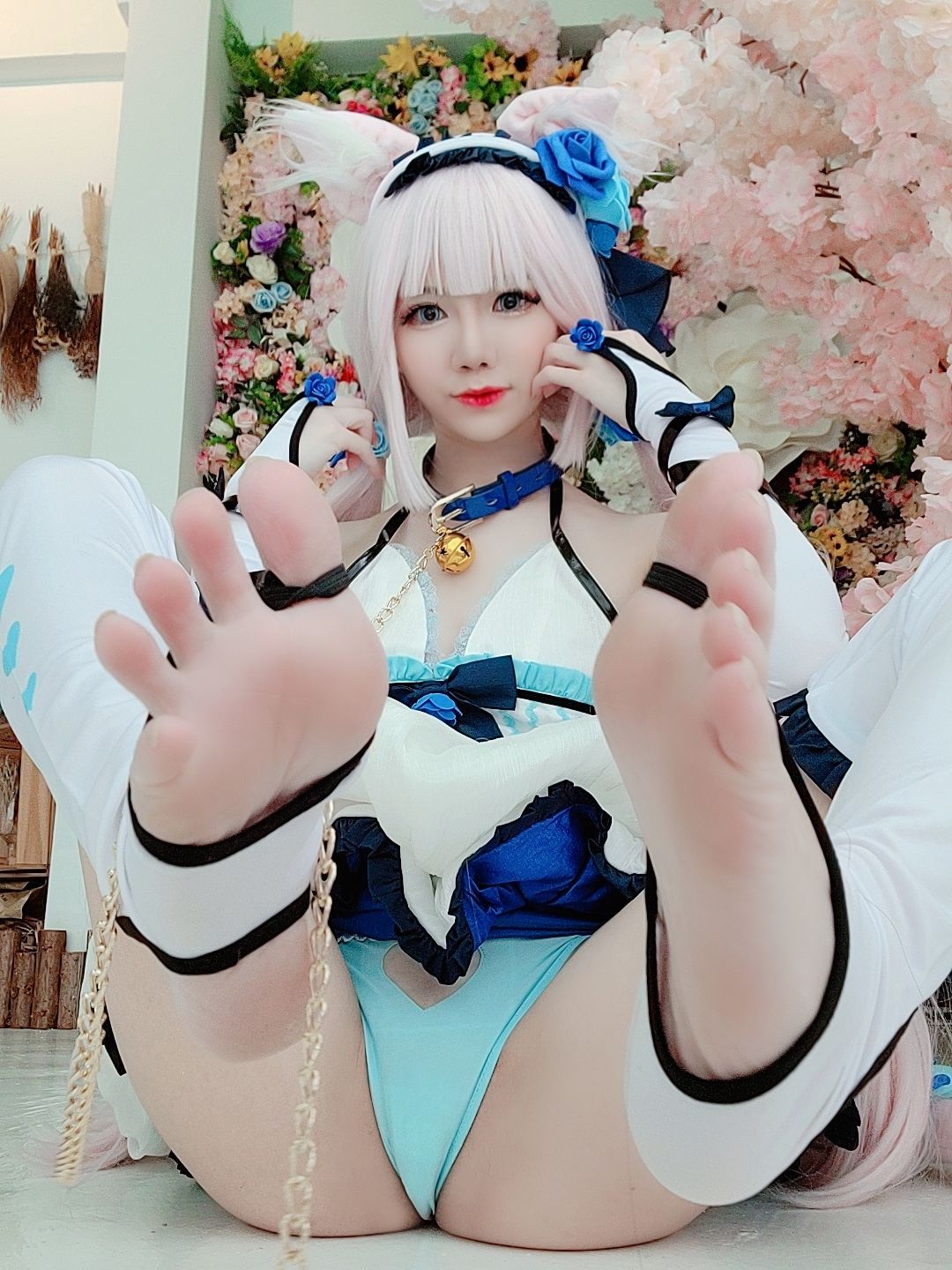 [福利COS] Sally Dorasnow - Nekopara Vanilla Lingerie  第39张