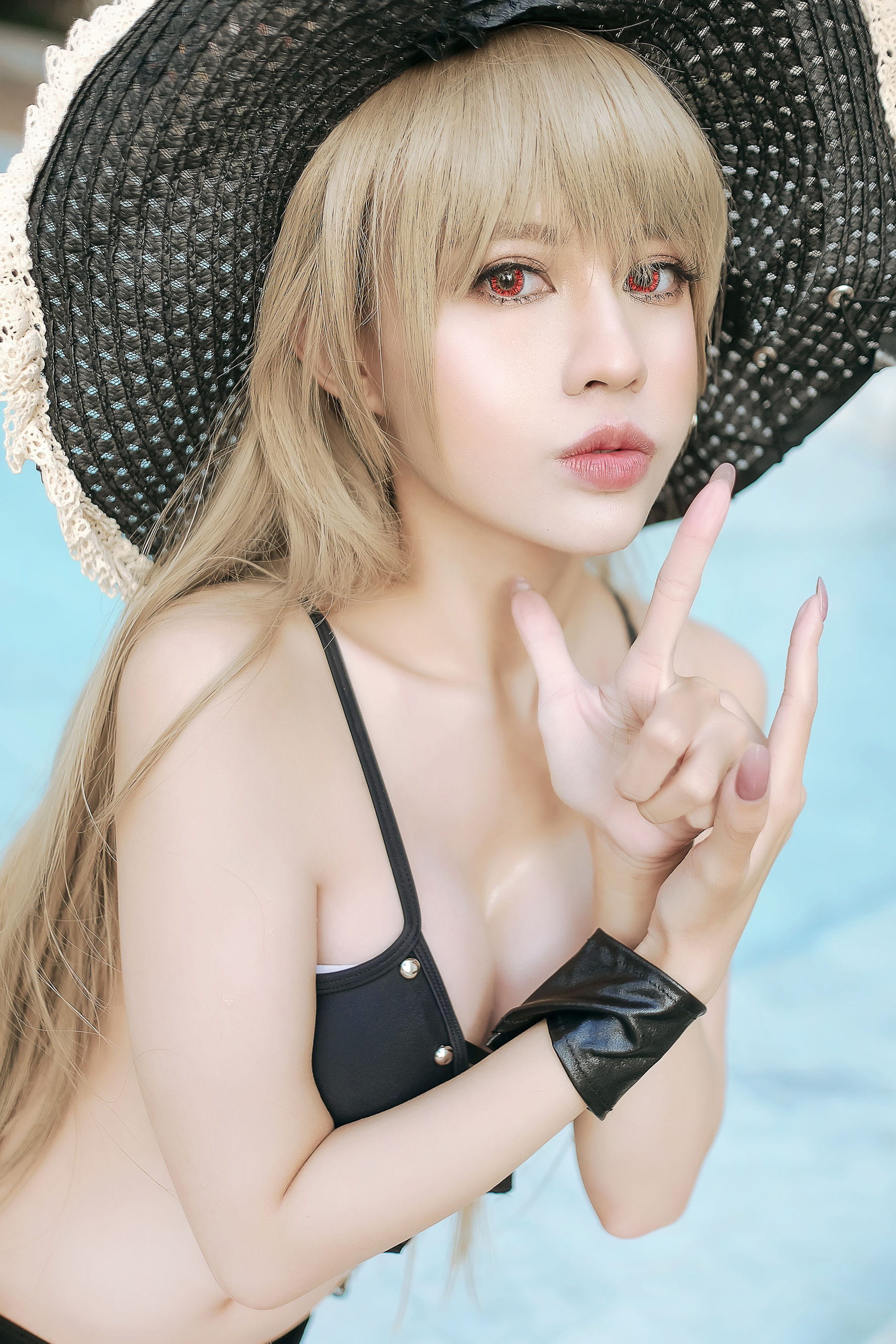 [福利COS] PingPing - Jean Bart Swimsuit  第4张