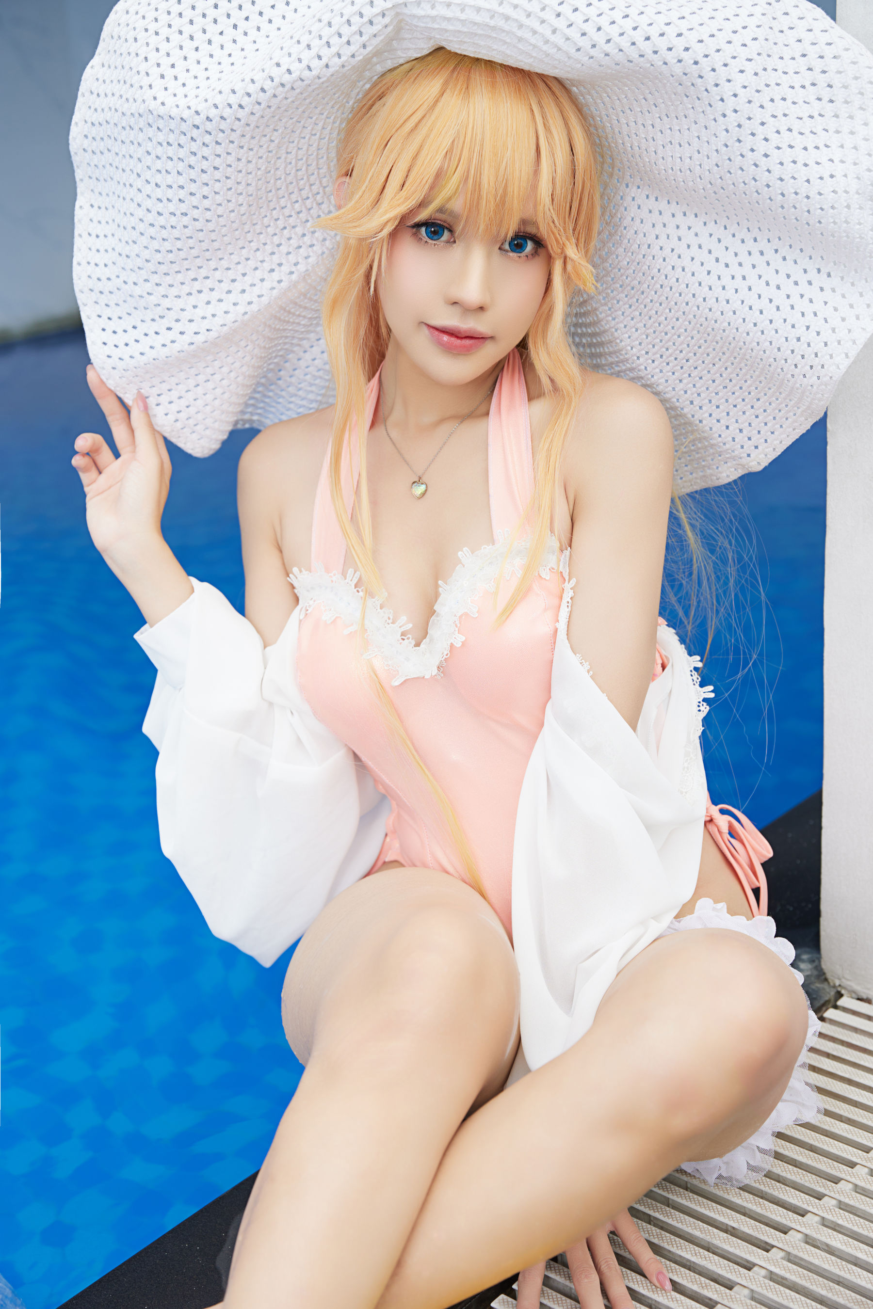 [福利COS] PingPing - Richelieu Swimsuit  第4张