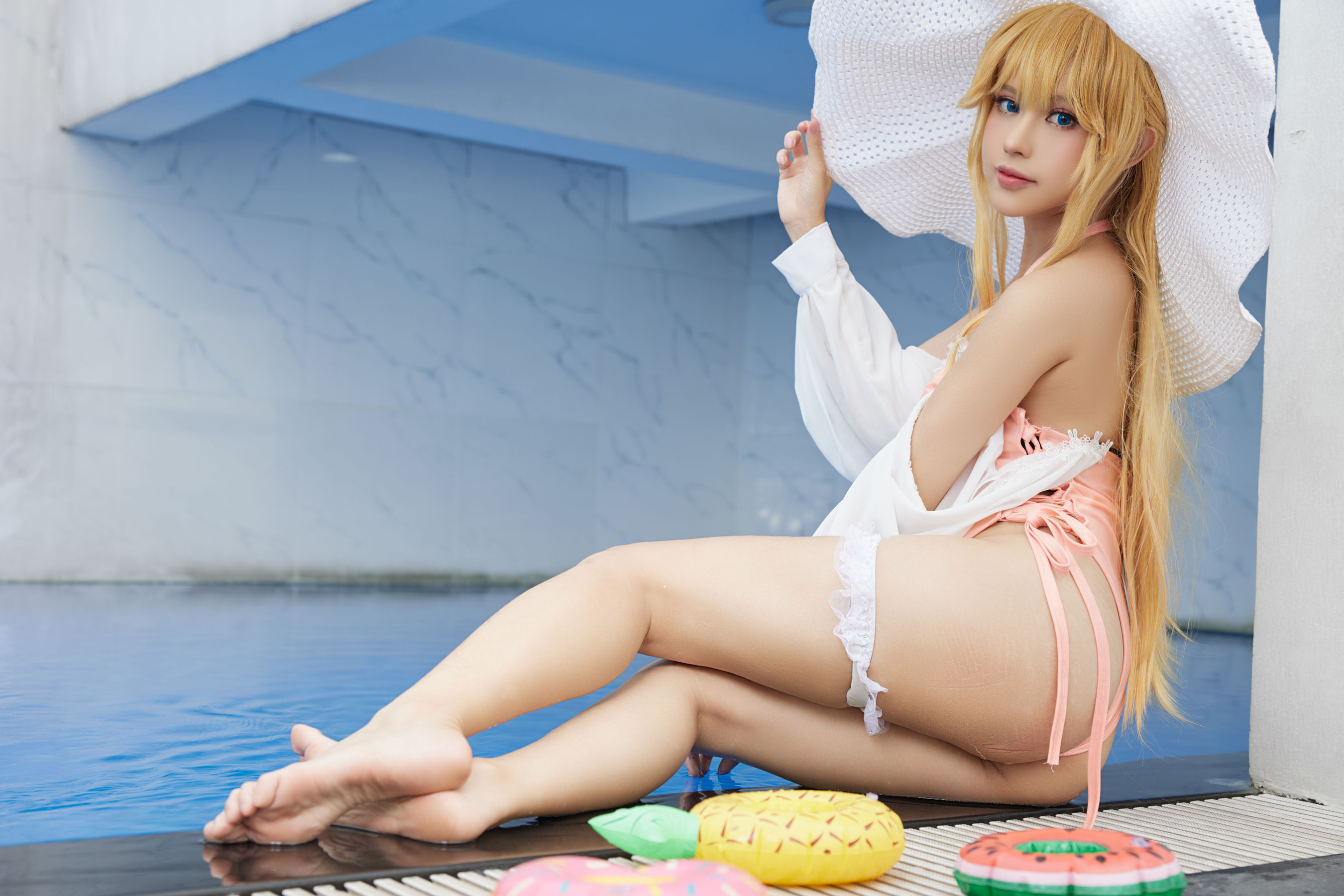 [福利COS] PingPing - Richelieu Swimsuit  第18张