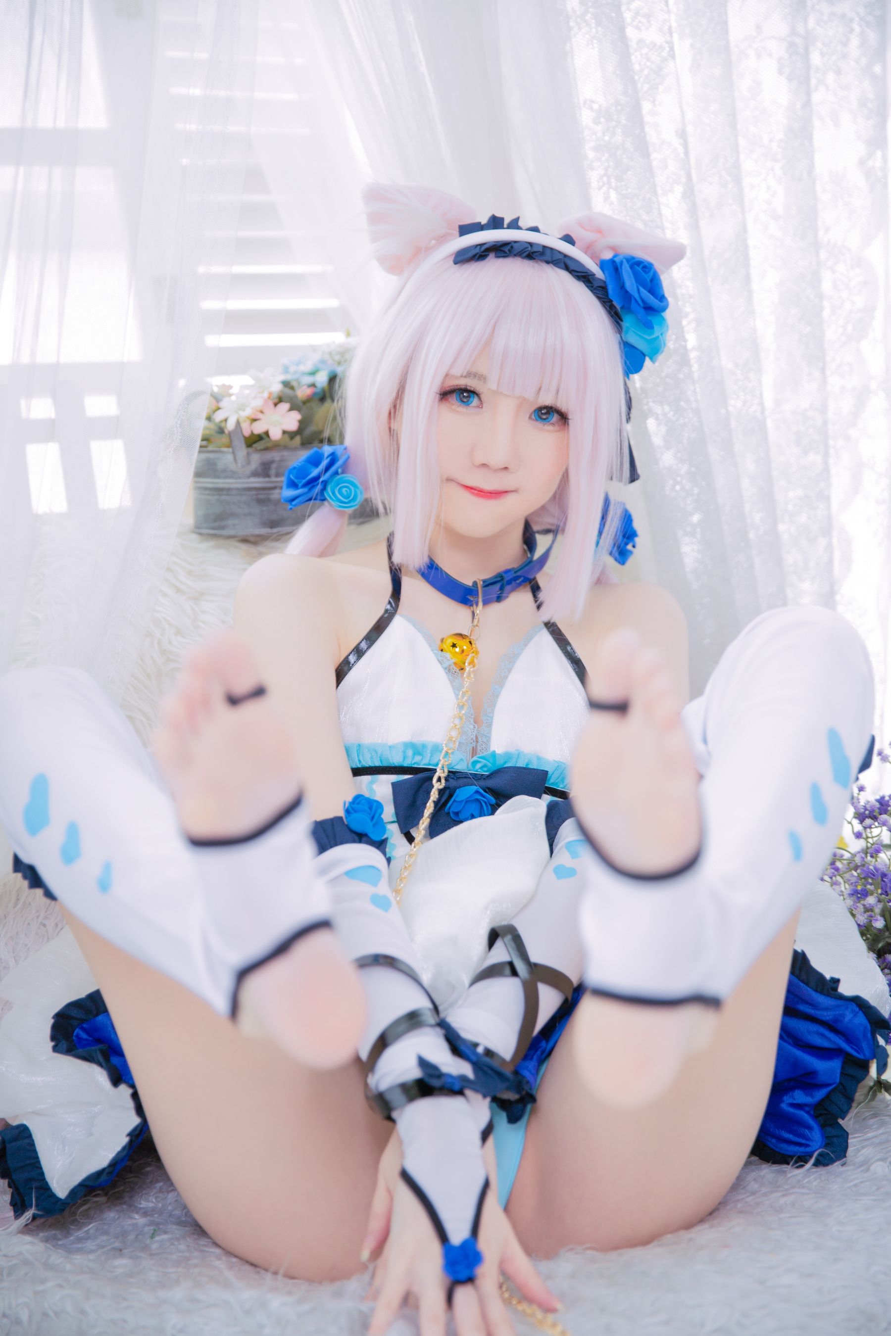 [福利COS] Sally Dorasnow - Nekopara Vanilla Lingerie  第20张