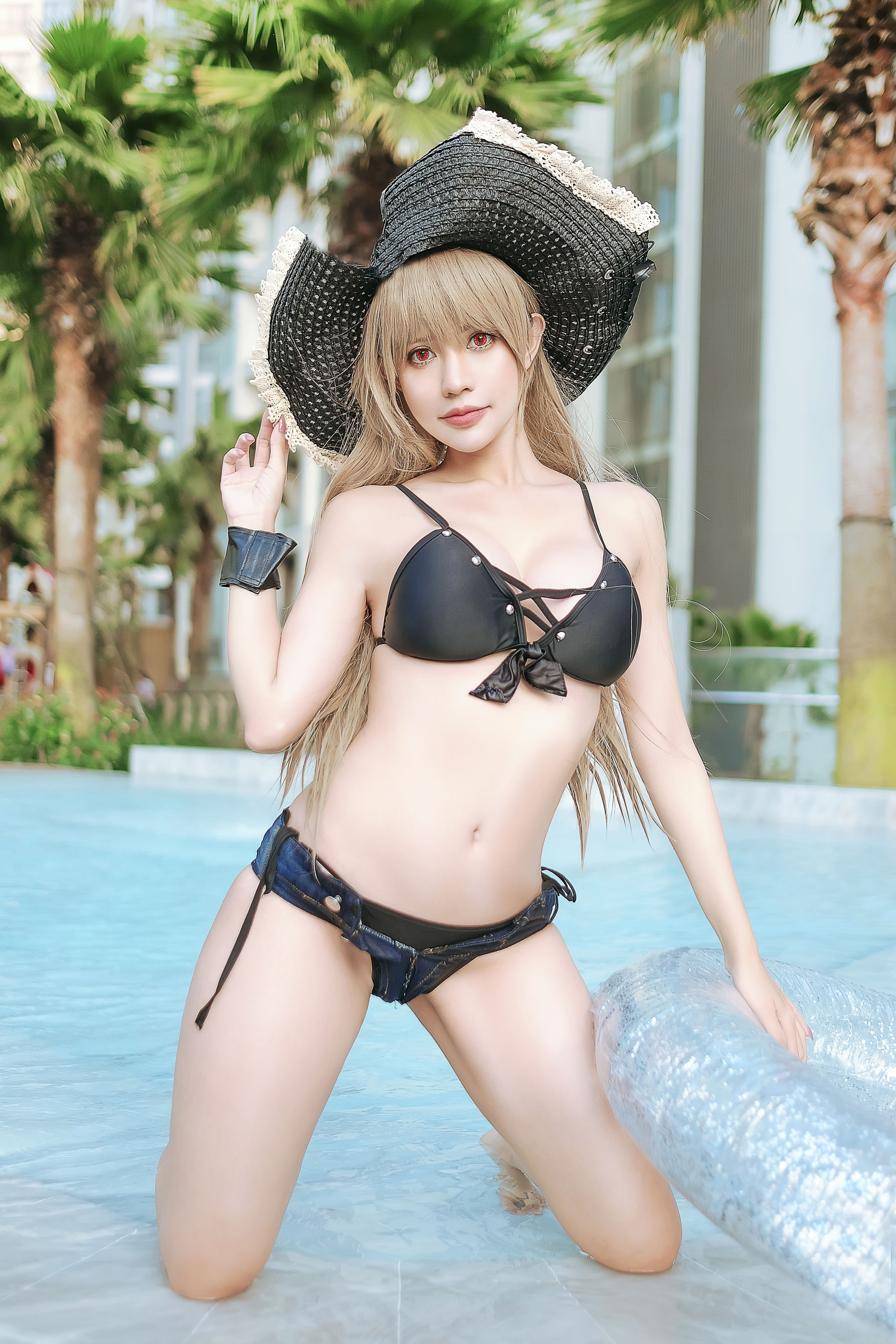 [福利COS] PingPing - Jean Bart Swimsuit  第4张