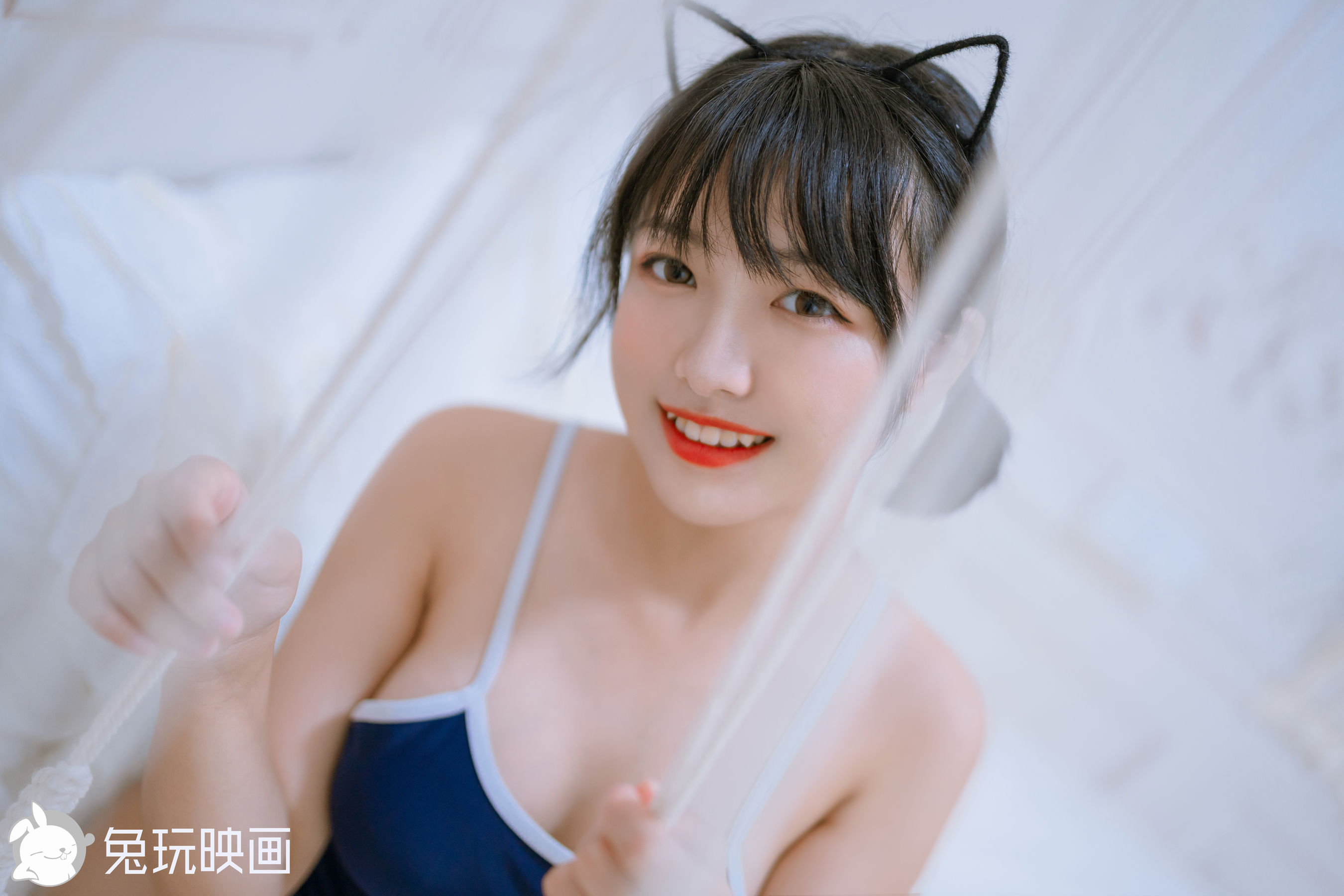 [兔玩映画] - 夏日泳装 Vol.047 猫耳朵  第40张