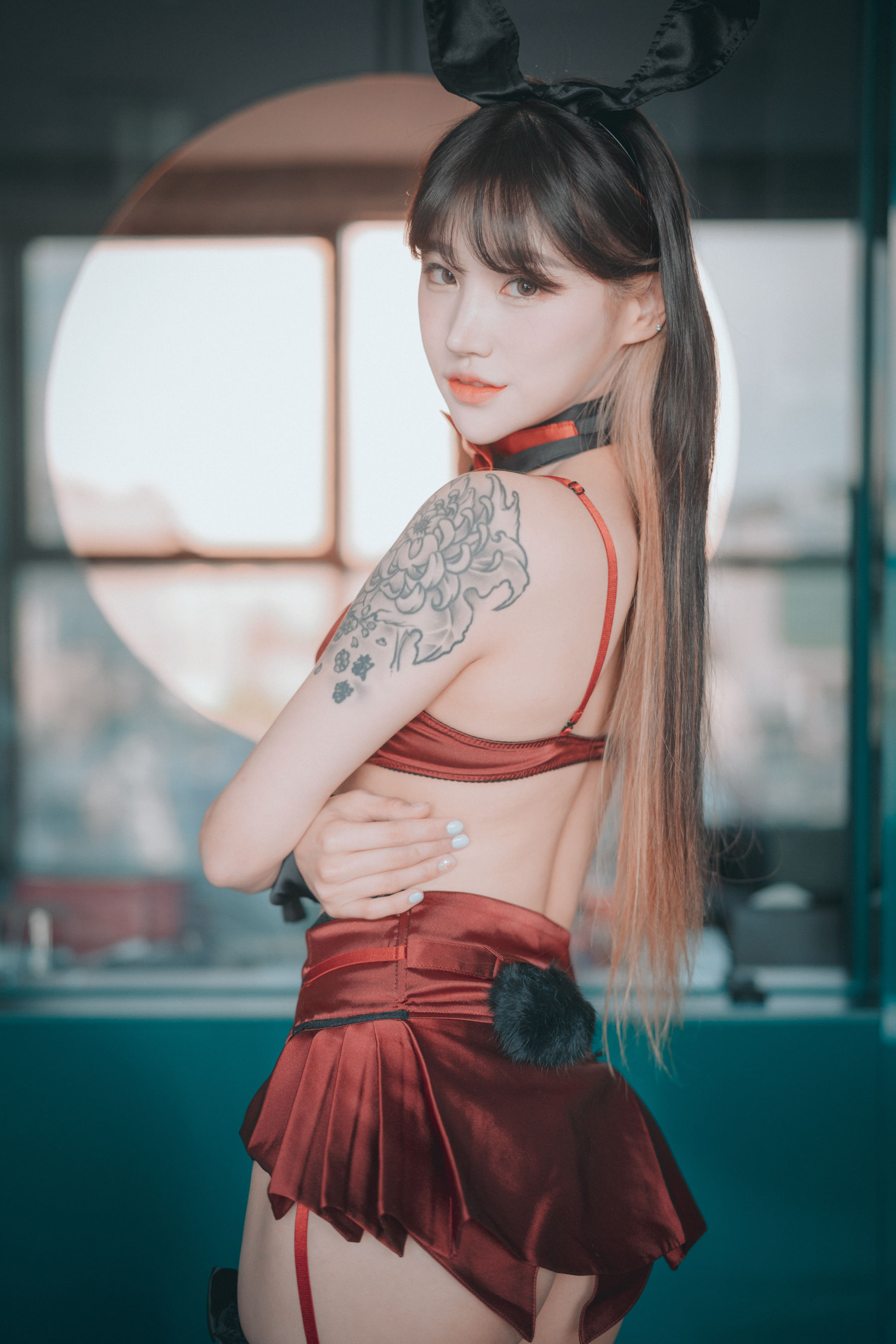 [DJAWA]  Taeri - Red Velvet Bunny Girl 第19张