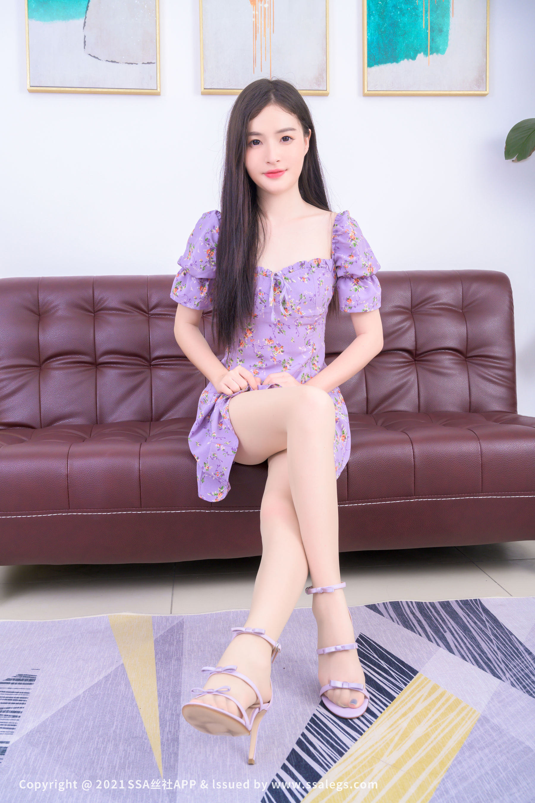 [SSA丝社]超清写真 No.734 木子 模特木子的肉丝袜美脚（上）  第14张