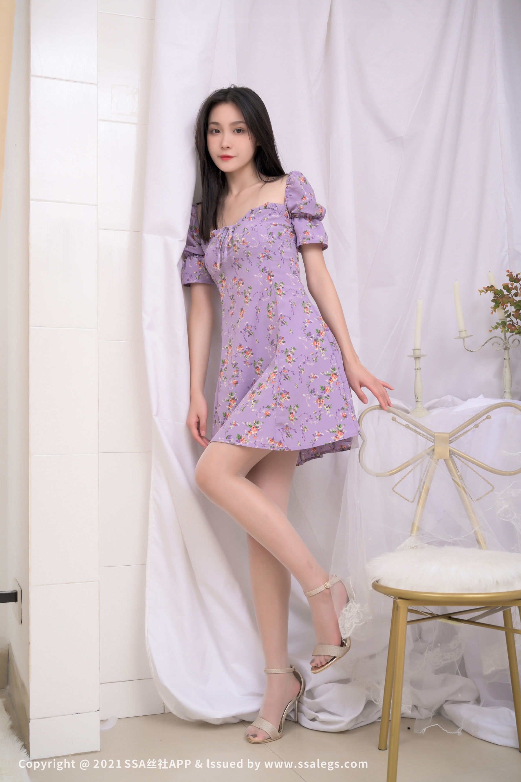 [SSA丝社]超清写真 No.689 君君 模特君君的肉丝袜（下）  第3张