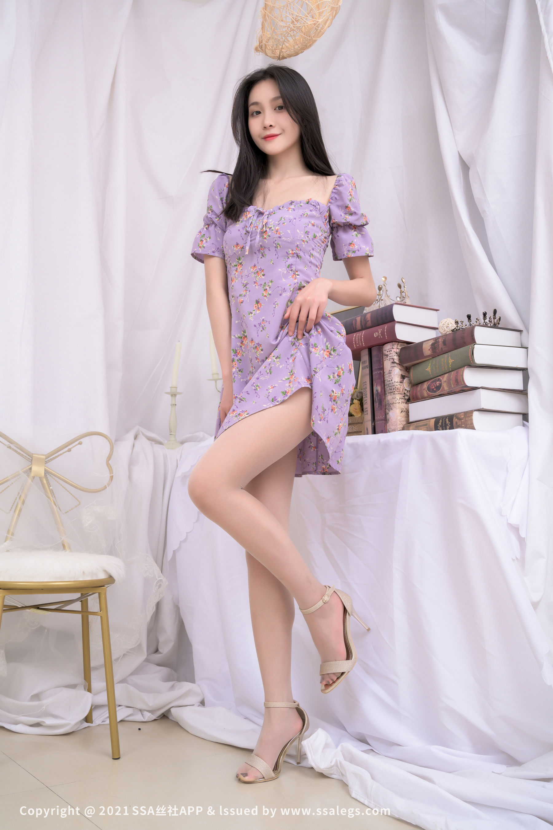 [SSA丝社]超清写真 No.689 君君 模特君君的肉丝袜（下）  第3张