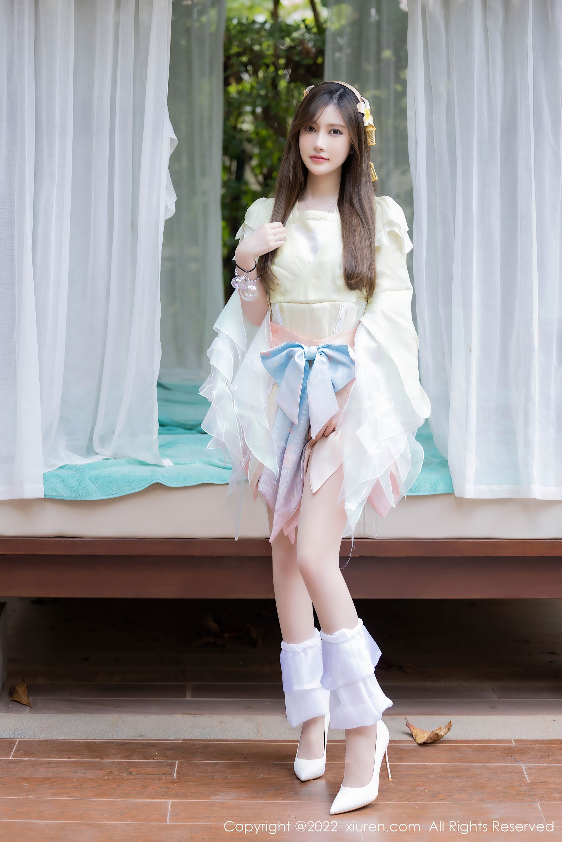 [秀人XiuRen] No.4948 美桃酱&amp;媛媛酱&amp;绮里嘉 模特合集  第38张