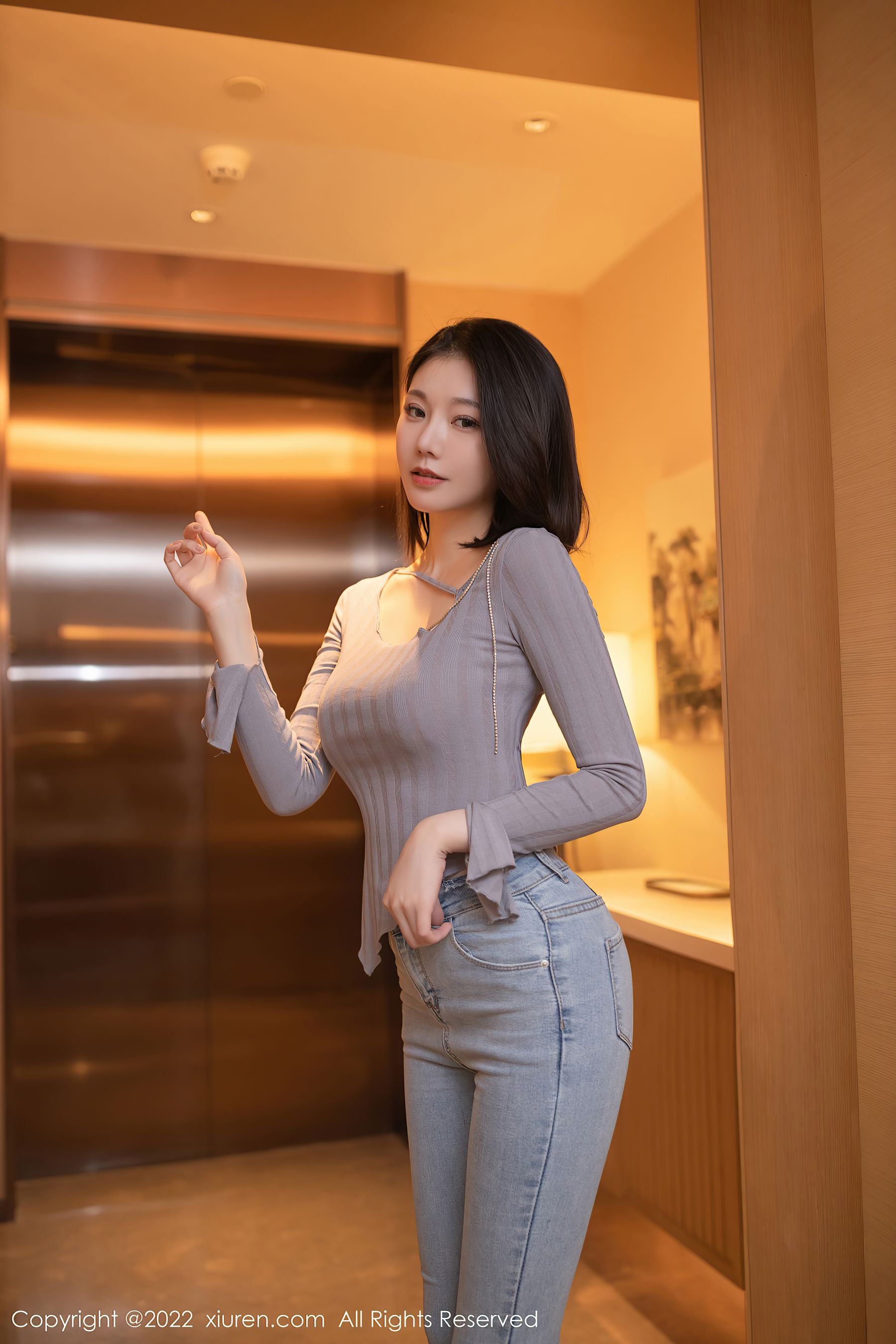 [秀人XiuRen] No.4926 安然anran  第2张