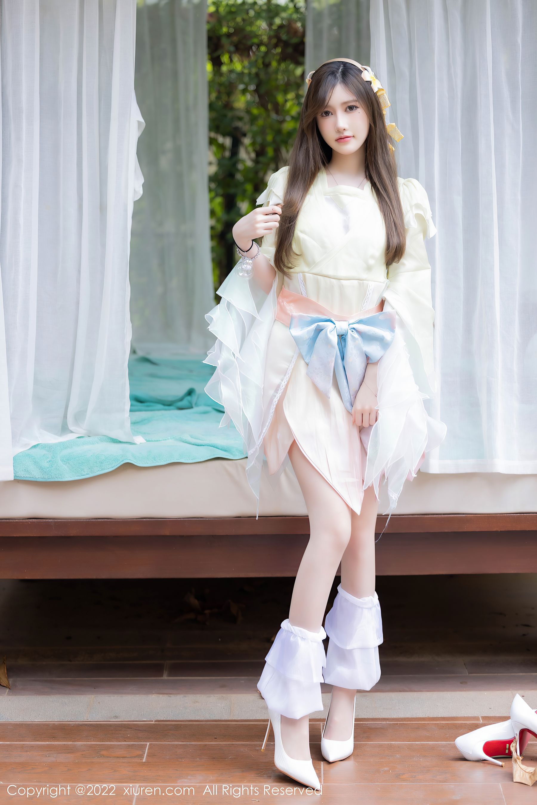 [秀人XiuRen] No.4948 美桃酱&amp;媛媛酱&amp;绮里嘉 模特合集  第37张