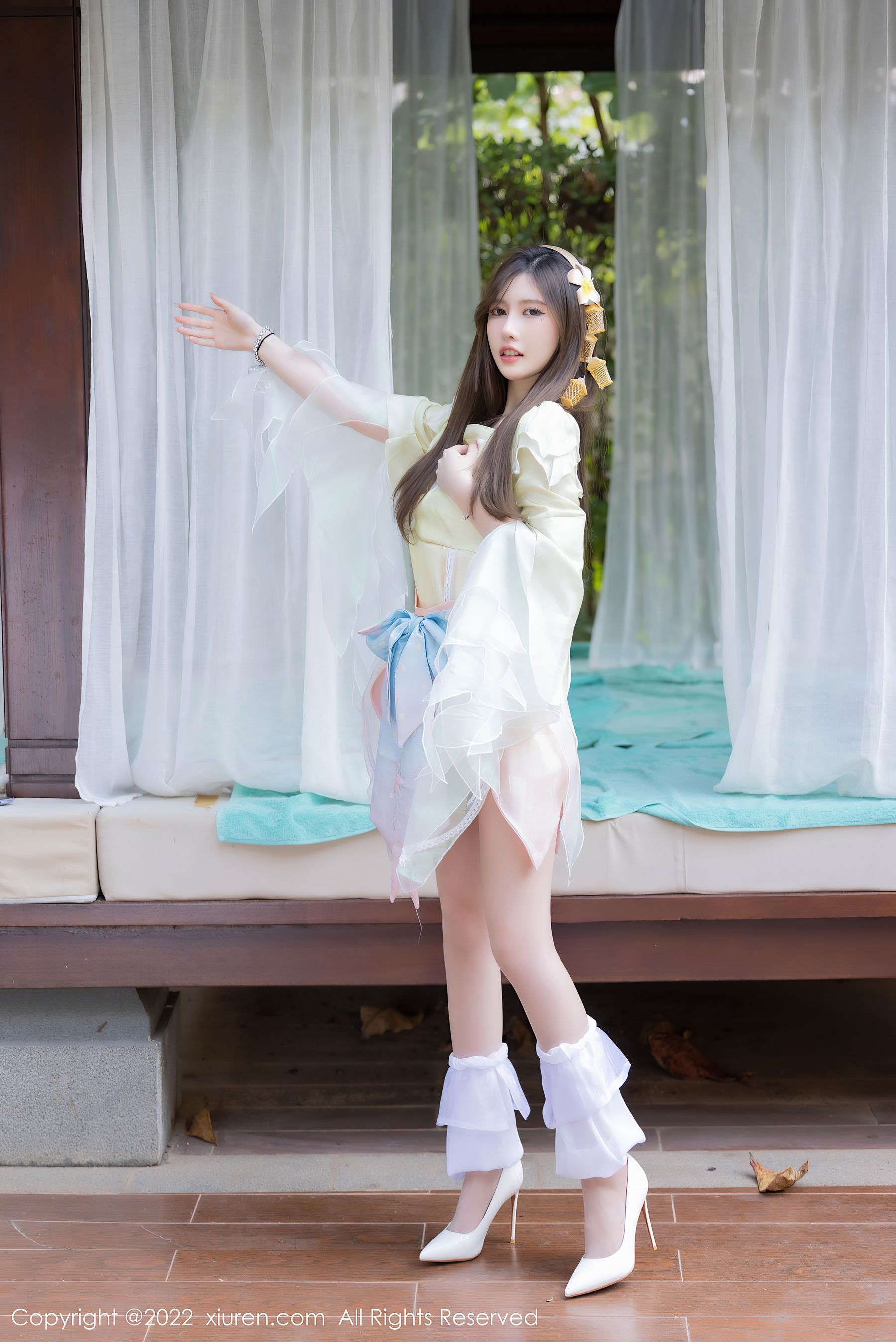 [秀人XiuRen] No.4948 美桃酱&amp;媛媛酱&amp;绮里嘉 模特合集  第42张