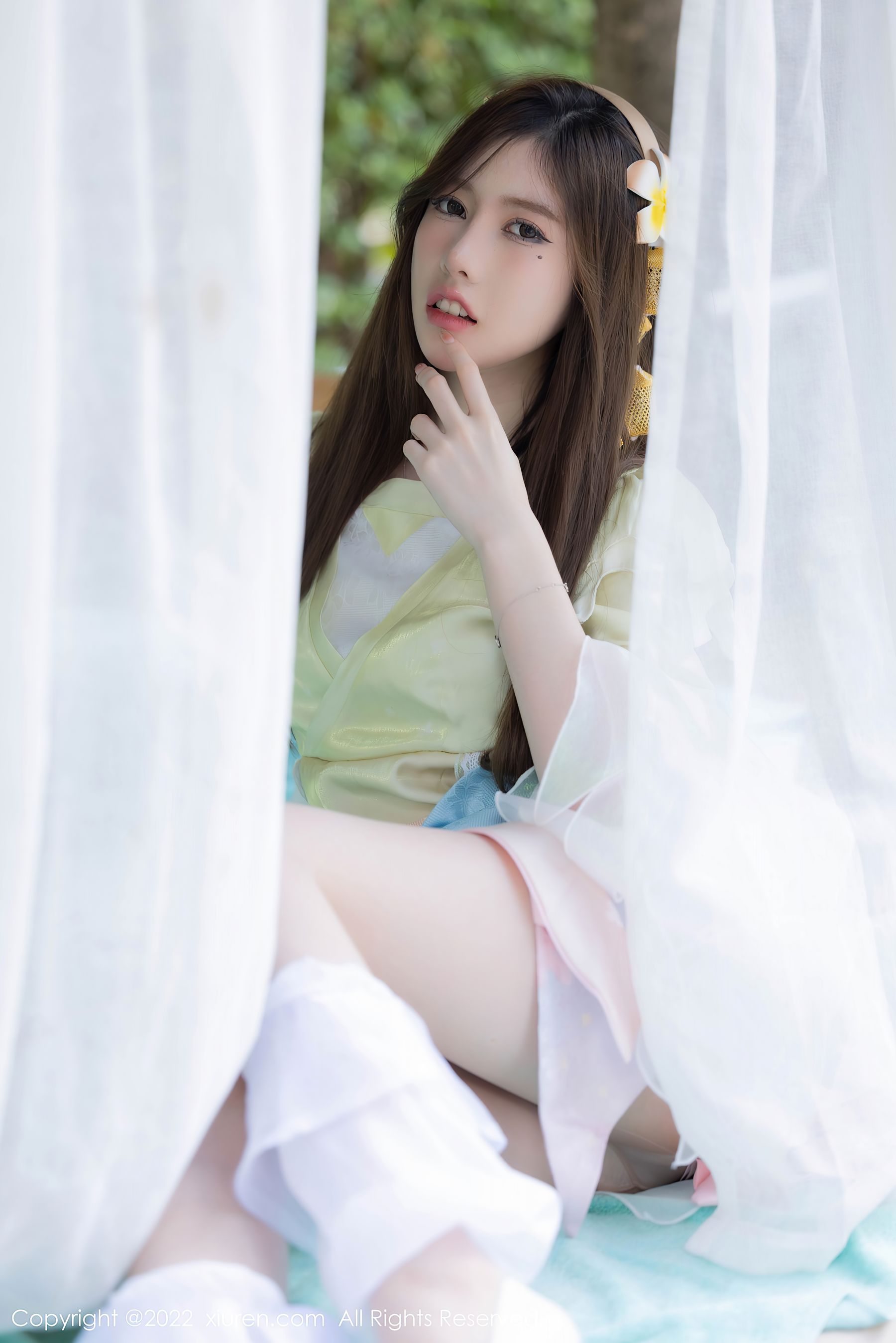 [秀人XiuRen] No.4948 美桃酱&amp;媛媛酱&amp;绮里嘉 模特合集  第47张