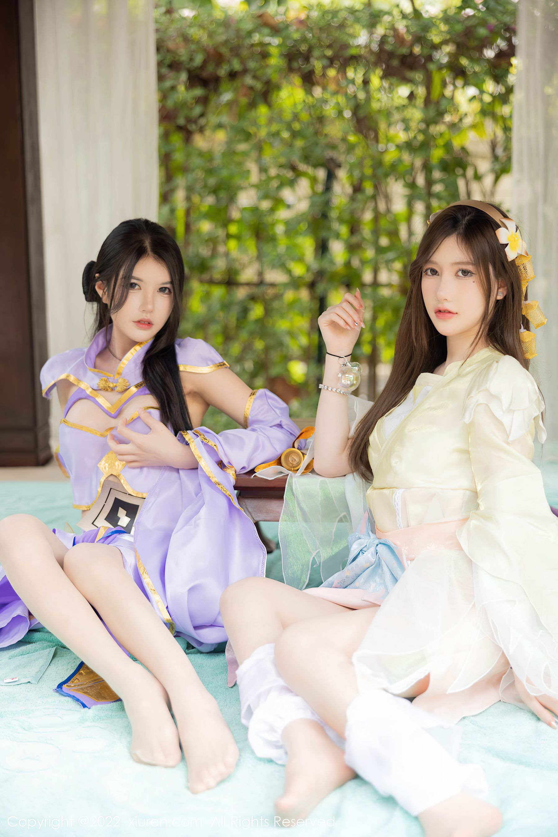 [秀人XiuRen] No.4948 美桃酱&amp;媛媛酱&amp;绮里嘉 模特合集  第11张