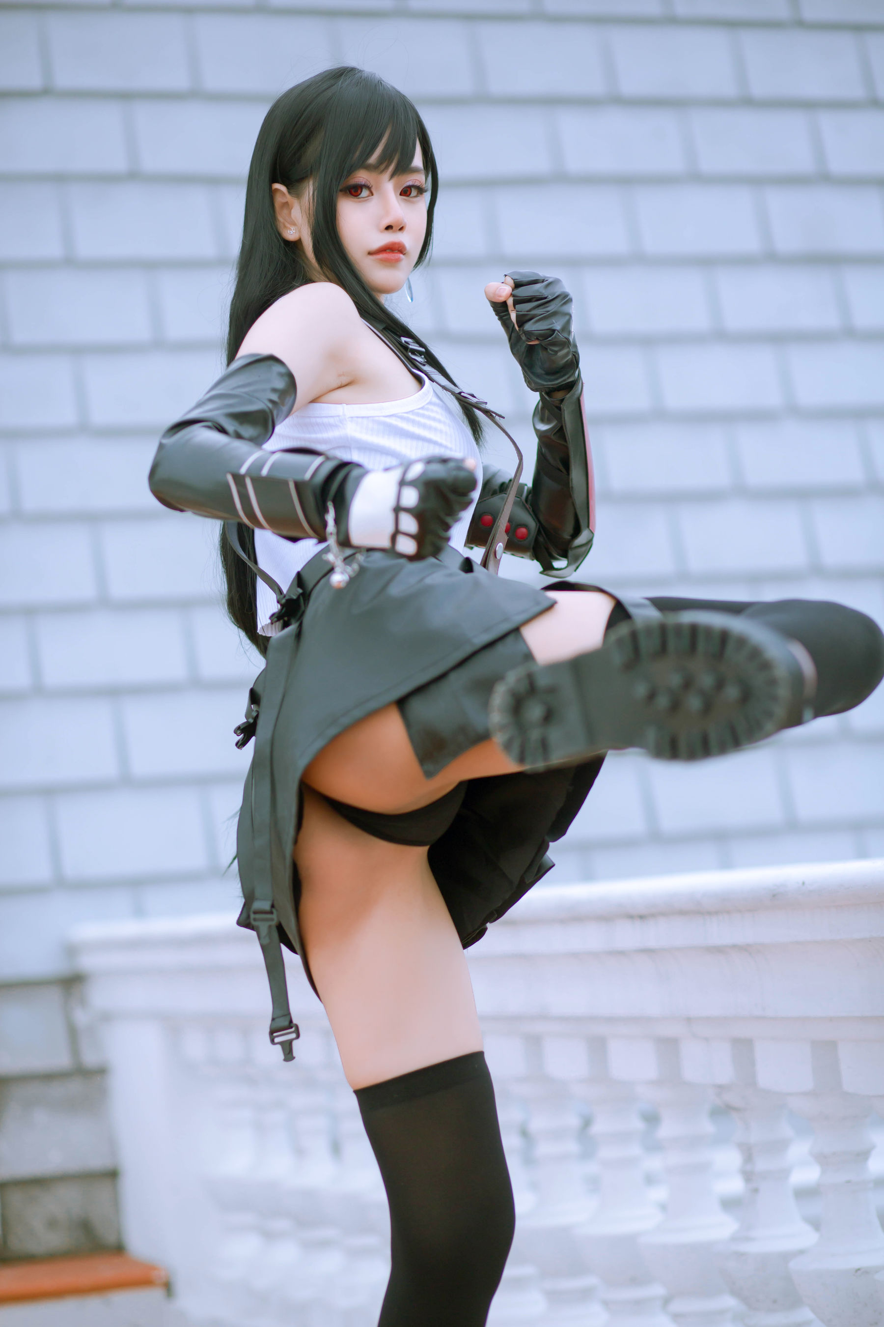 [福利COS] 日本性感萝莉Byoru - Tifa Lockhart  第32张