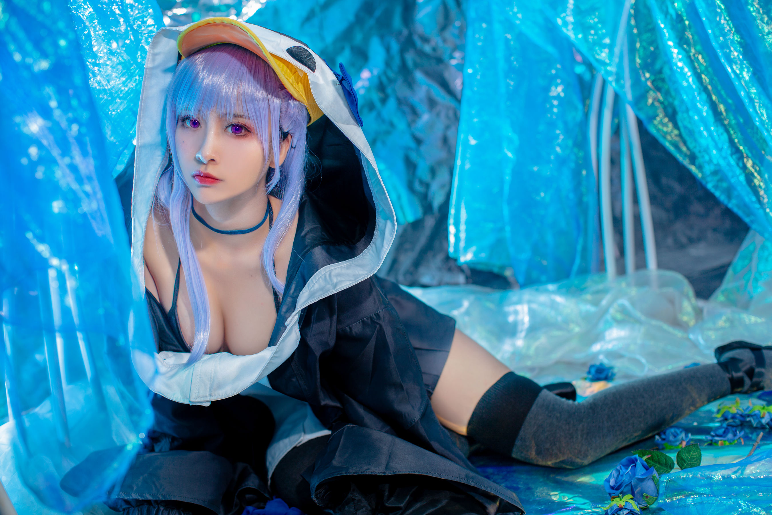 [福利COS] 动漫博主洛璃LoLiSAMA - 水着莉莉丝  第3张