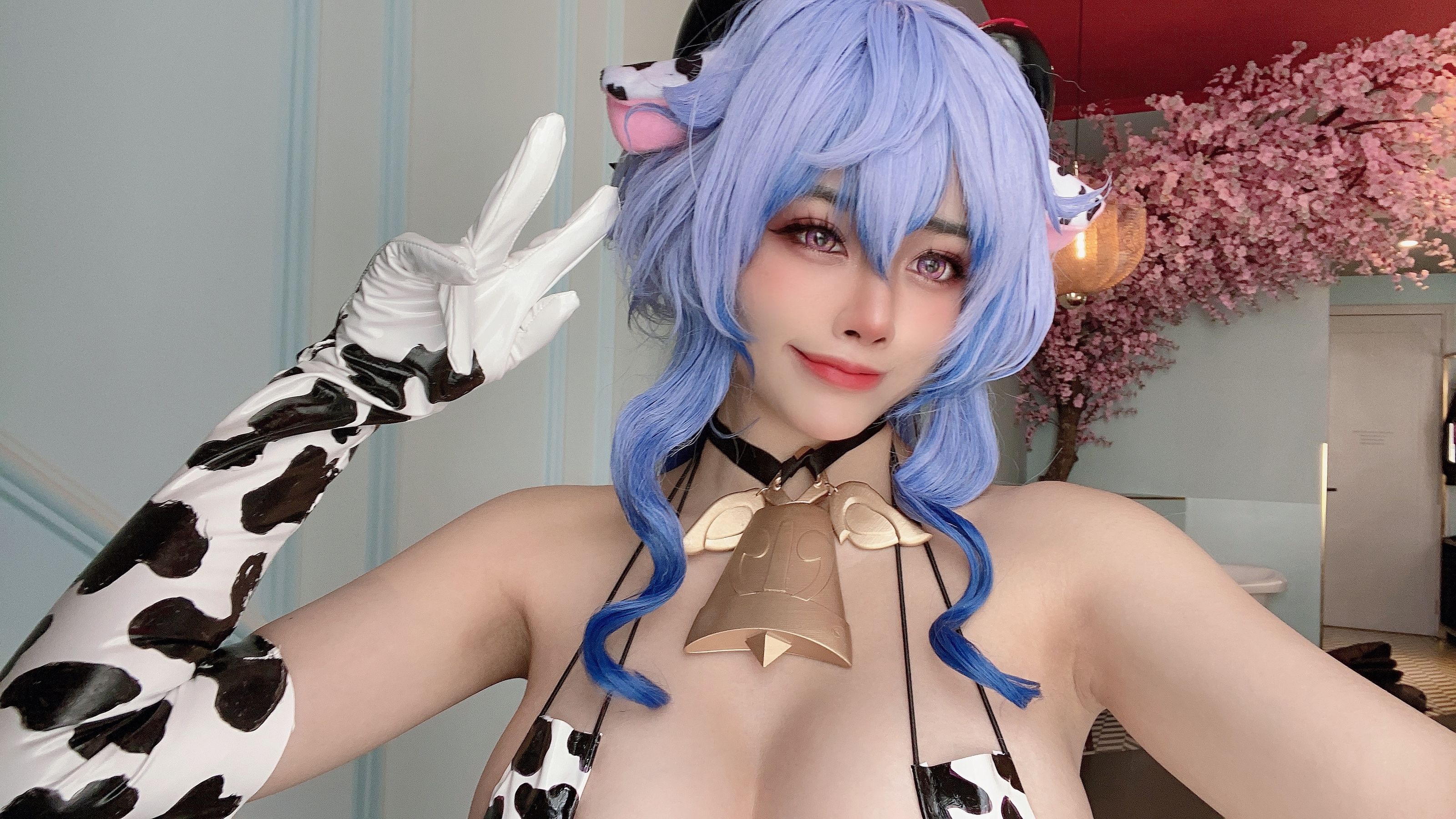 [福利COS] 日本性感萝莉Byoru - Ganyu Cow  第51张