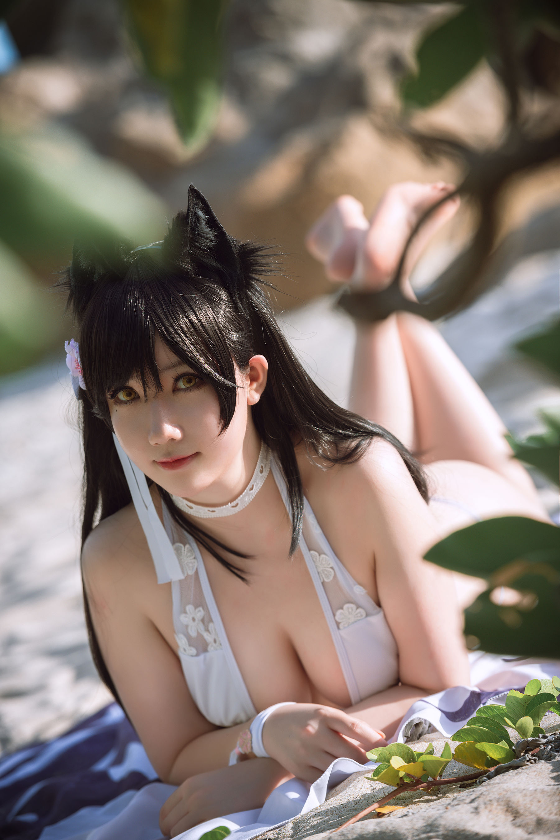 [网红COSER] 微肉感萌妹是本末末 - 爱宕泳装  第21张