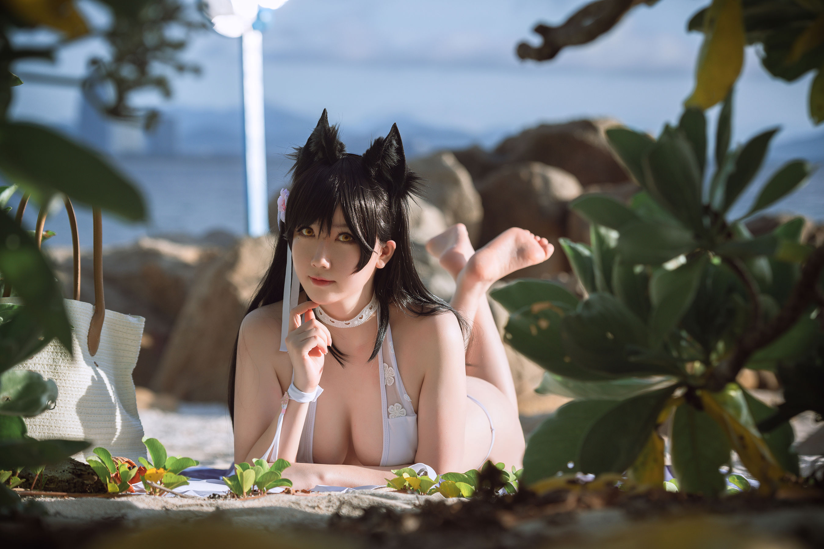 [网红COSER] 微肉感萌妹是本末末 - 爱宕泳装  第16张