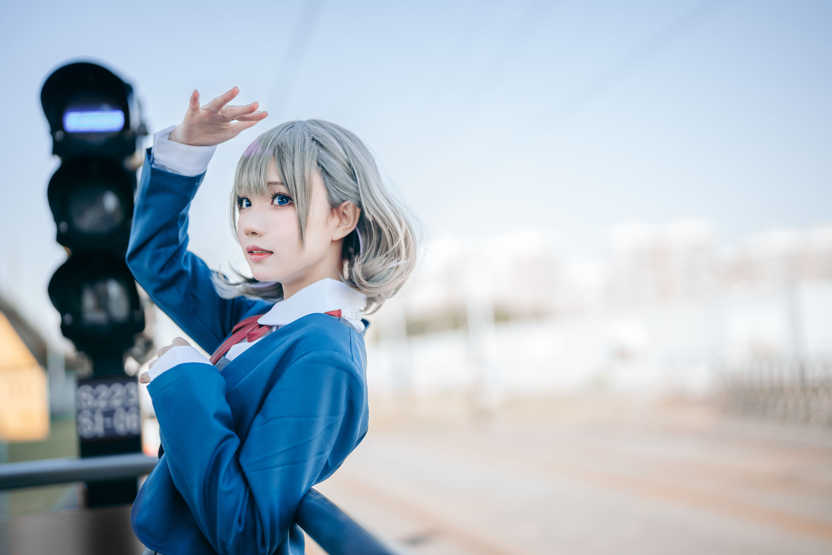 [网红COSER] 花柒Hana - 唐可可校服  第14张