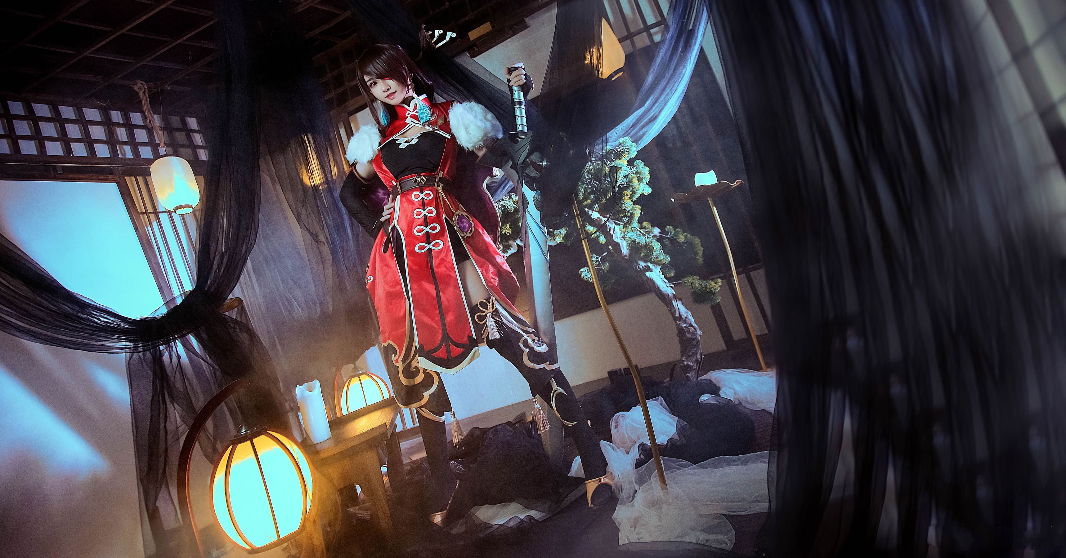 [网红COSER] 超人气Coser鳗鱼霏儿 - 北斗航海