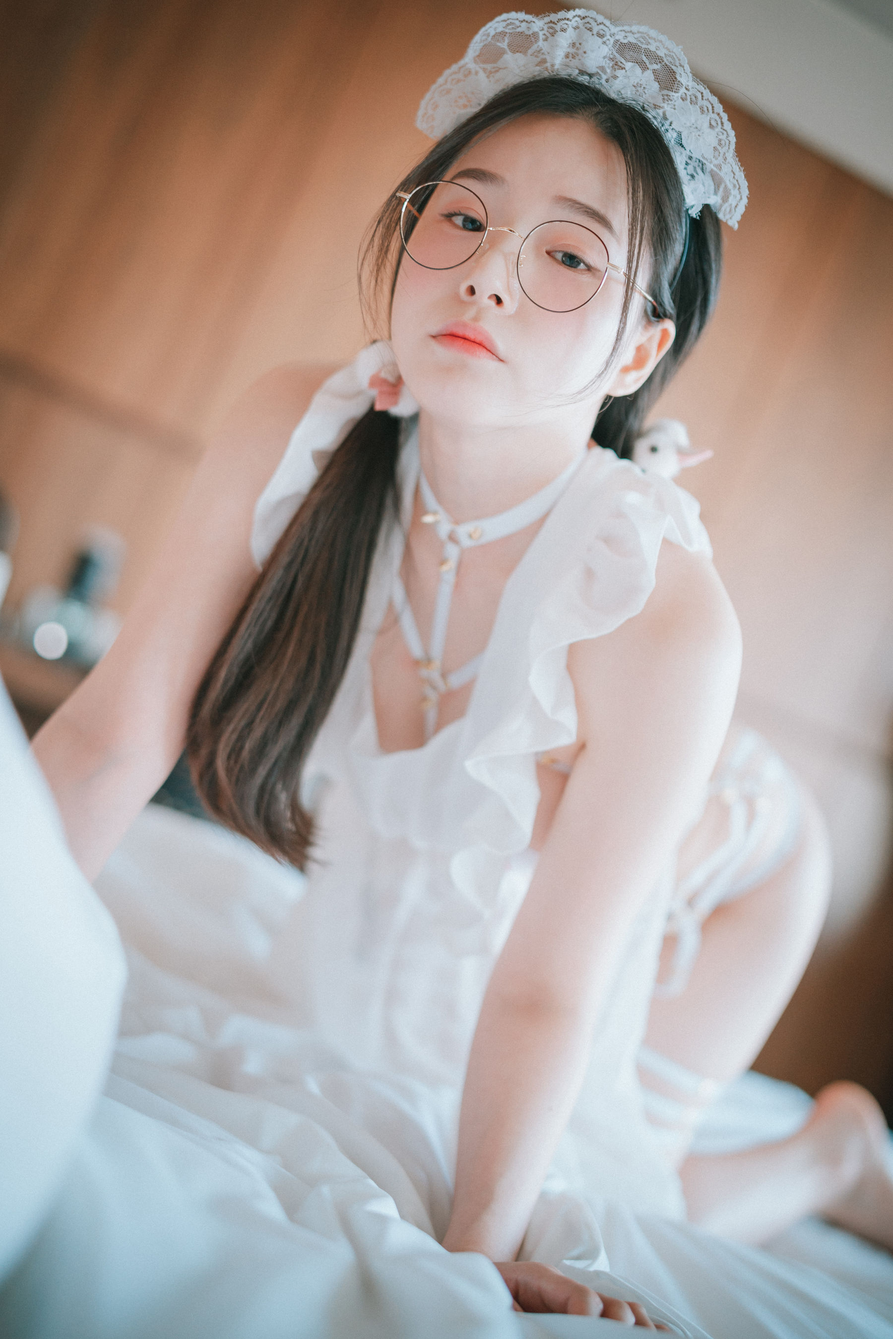 [DJAWA]  PIA - Sheer Chiffon Apron 第5张