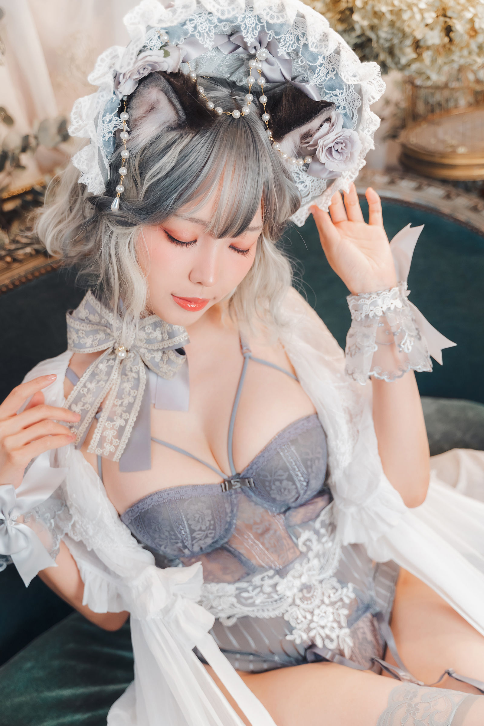 [福利COS] Ely_eee(ElyEE子) - agdoll Cat Doll 布偶貓少女人形  第44张