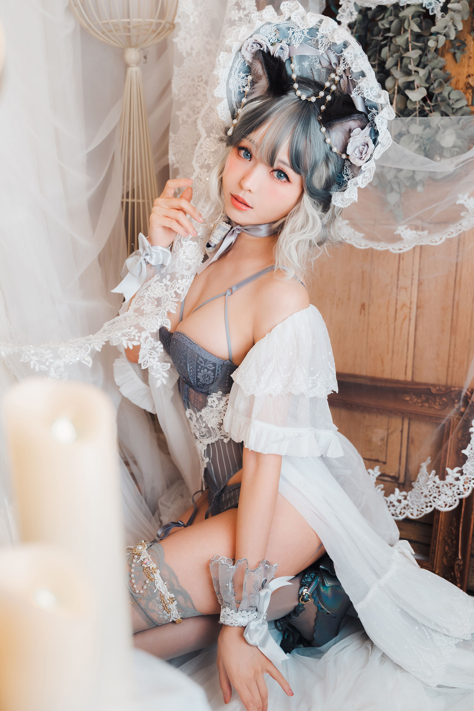 [福利COS] Ely_eee(ElyEE子) - agdoll Cat Doll 布偶貓少女人形  第13张