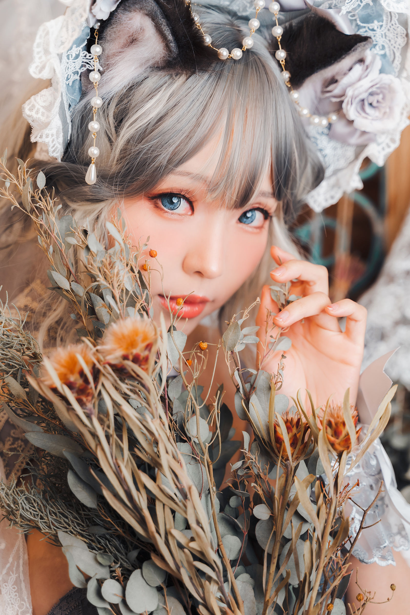 [福利COS] Ely_eee(ElyEE子) - agdoll Cat Doll 布偶貓少女人形  第10张