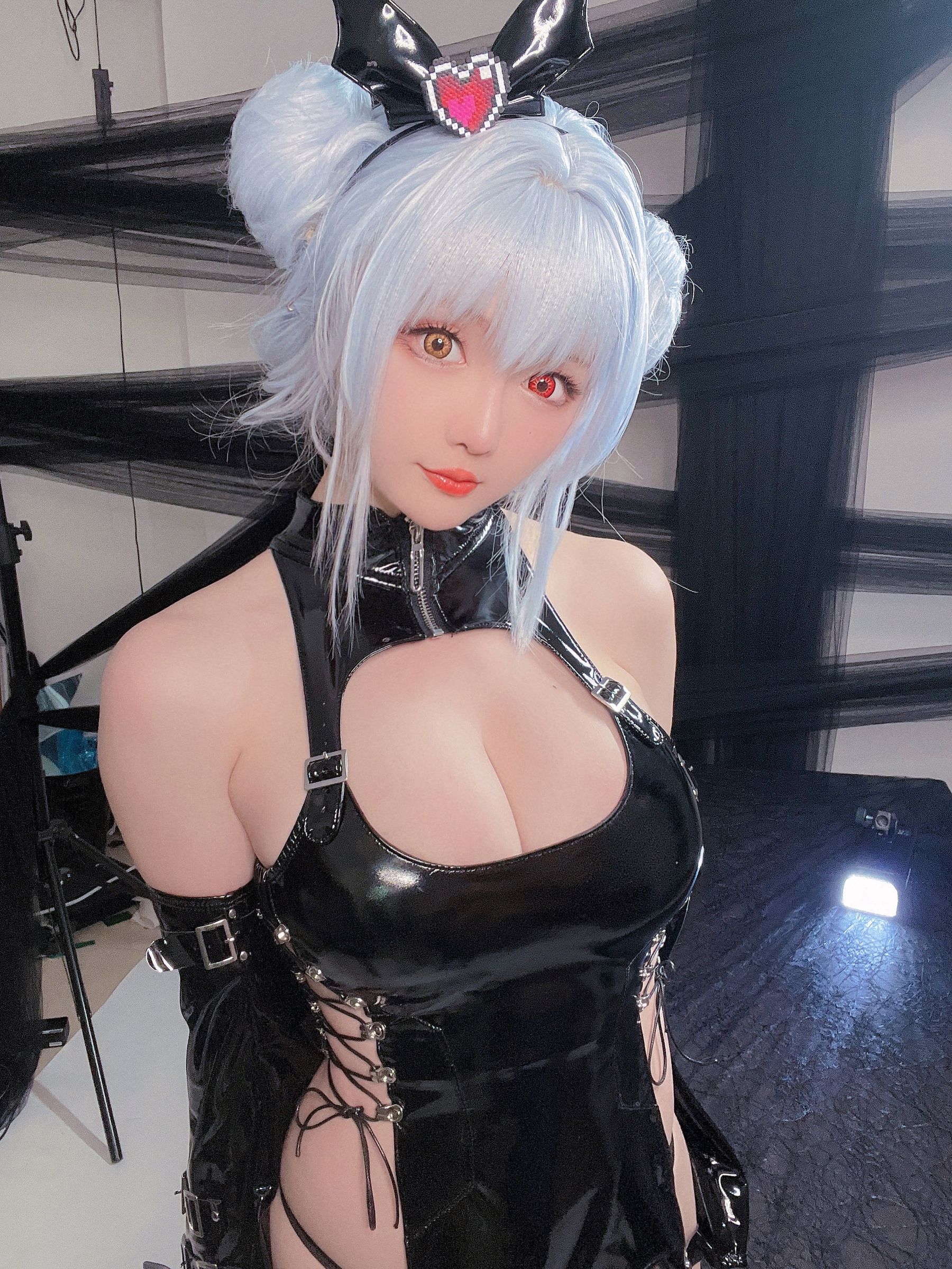 [福利COS] Coser小姐姐星之迟迟 - 水蓝小恶魔  第14张