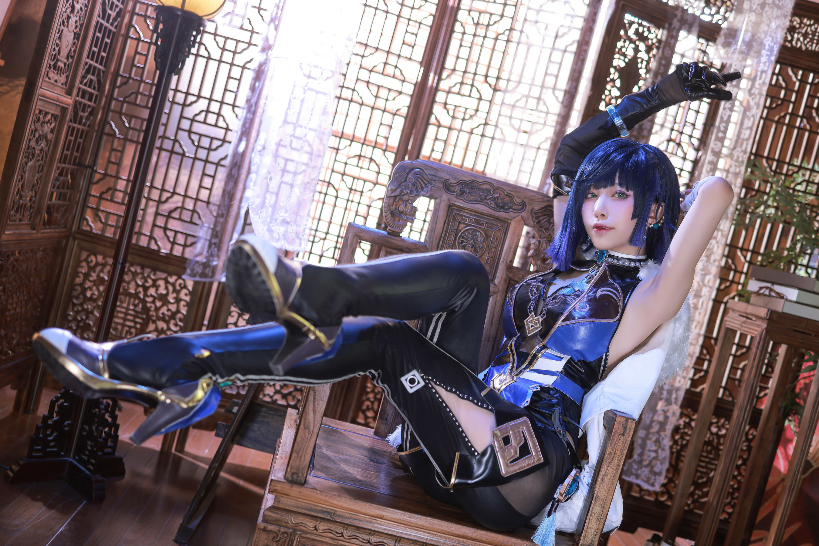 [福利COS] 动漫博主水淼aqua - 夜兰  第3张