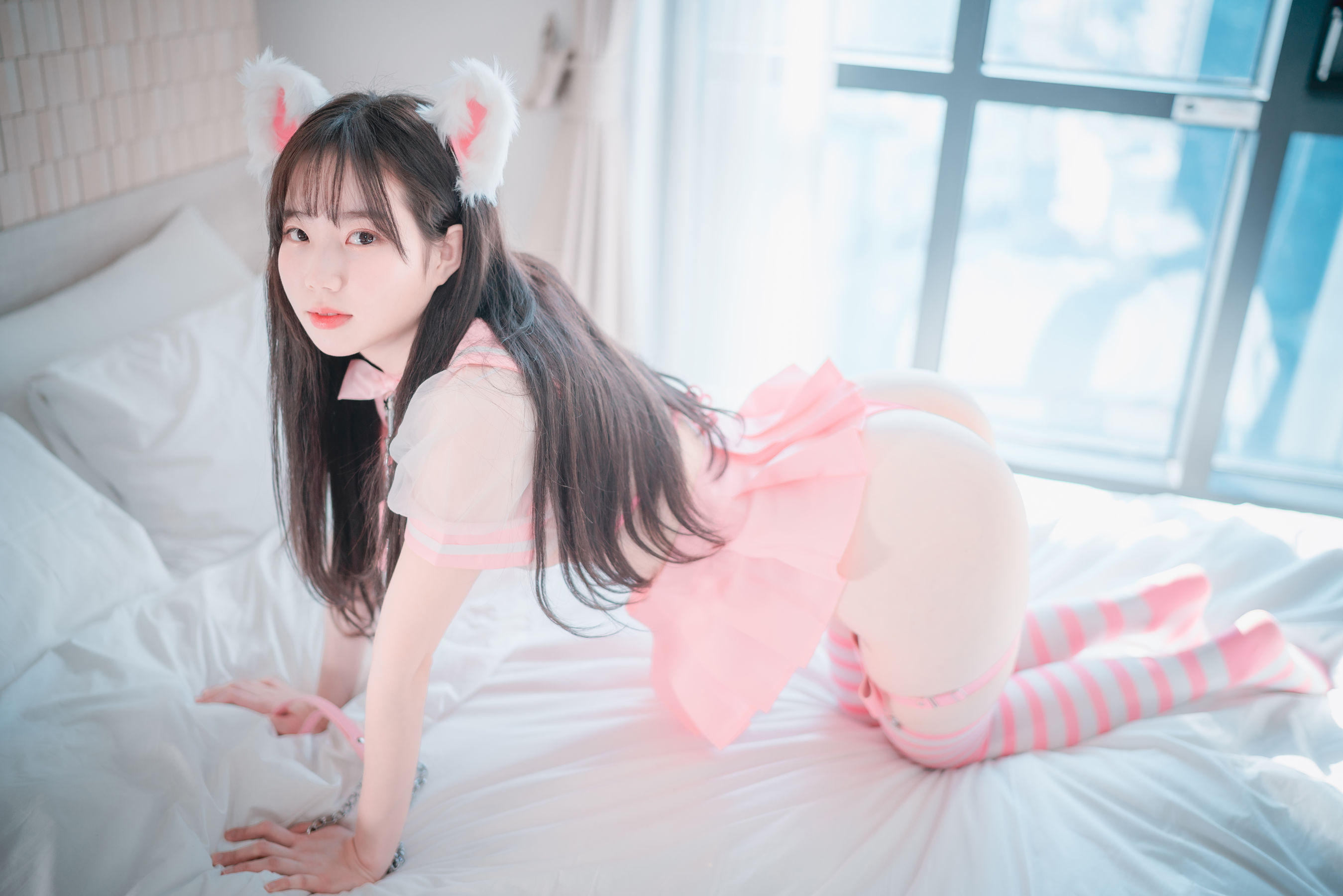 [DJAWA]  MyuA - Catgirl in Pink 第6张