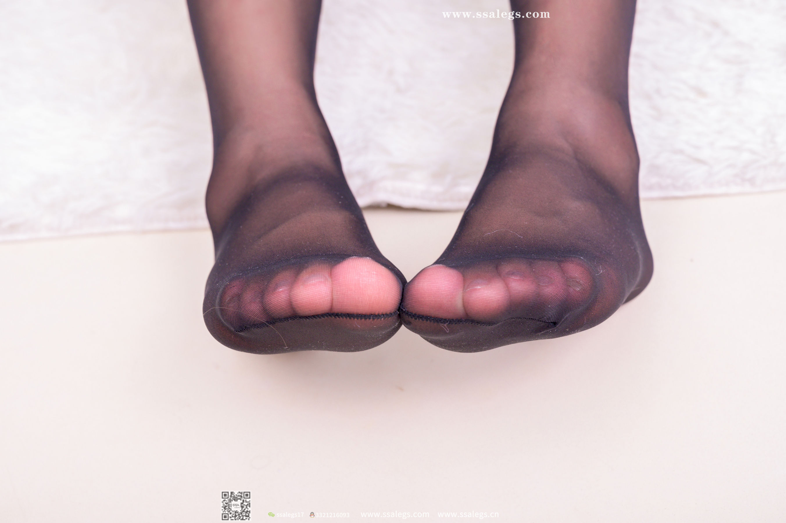 [SSA丝社]超清写真 No.418 小荷 娇嫩的小可爱黑丝(下)  第7张