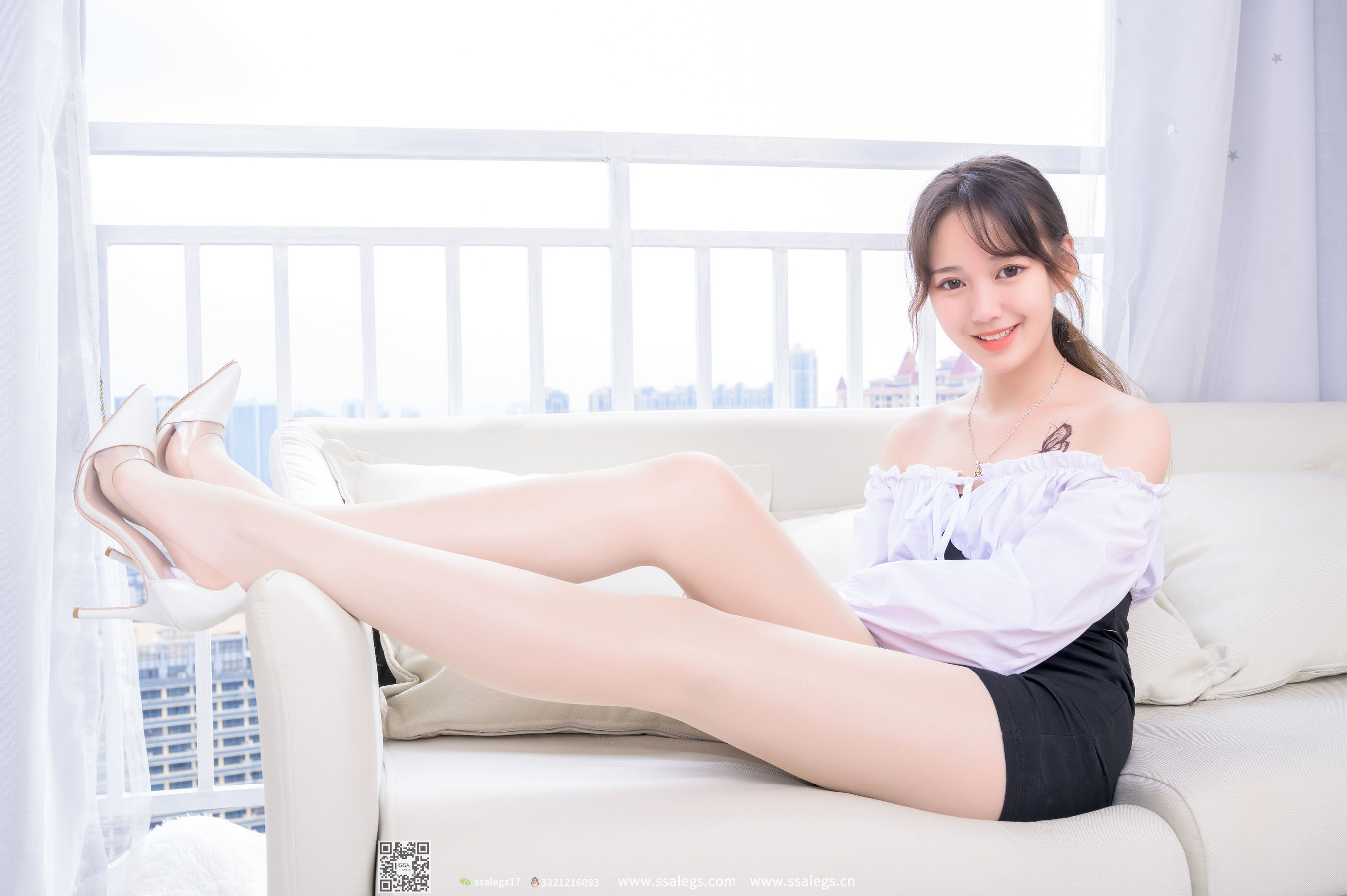 [SSA丝社]超清写真 No.405 宝宝 这个女孩笑得很甜(上)  第41张