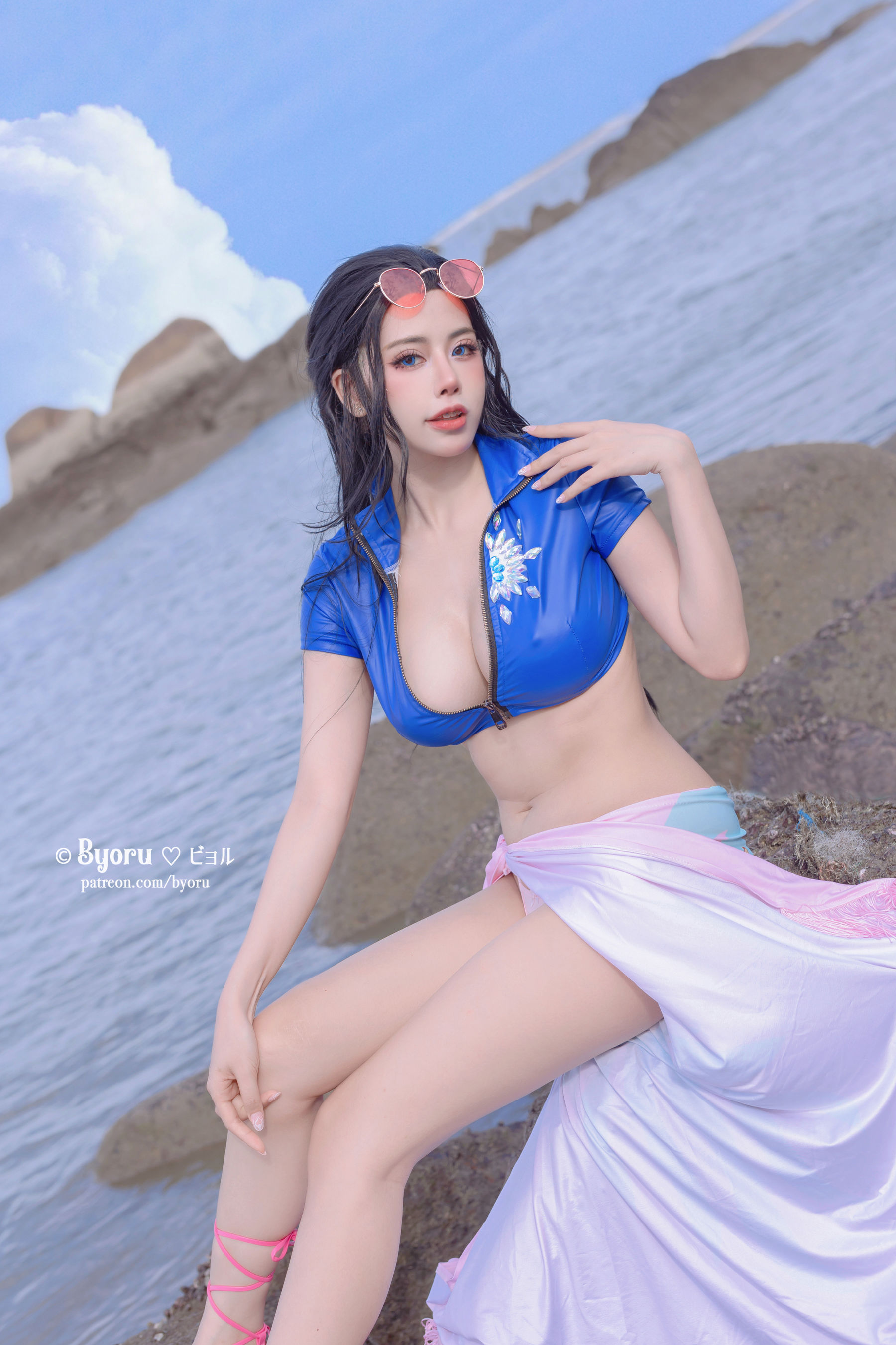 [福利COS] 日本性感萝莉Byoru - Nico Robin  第15张