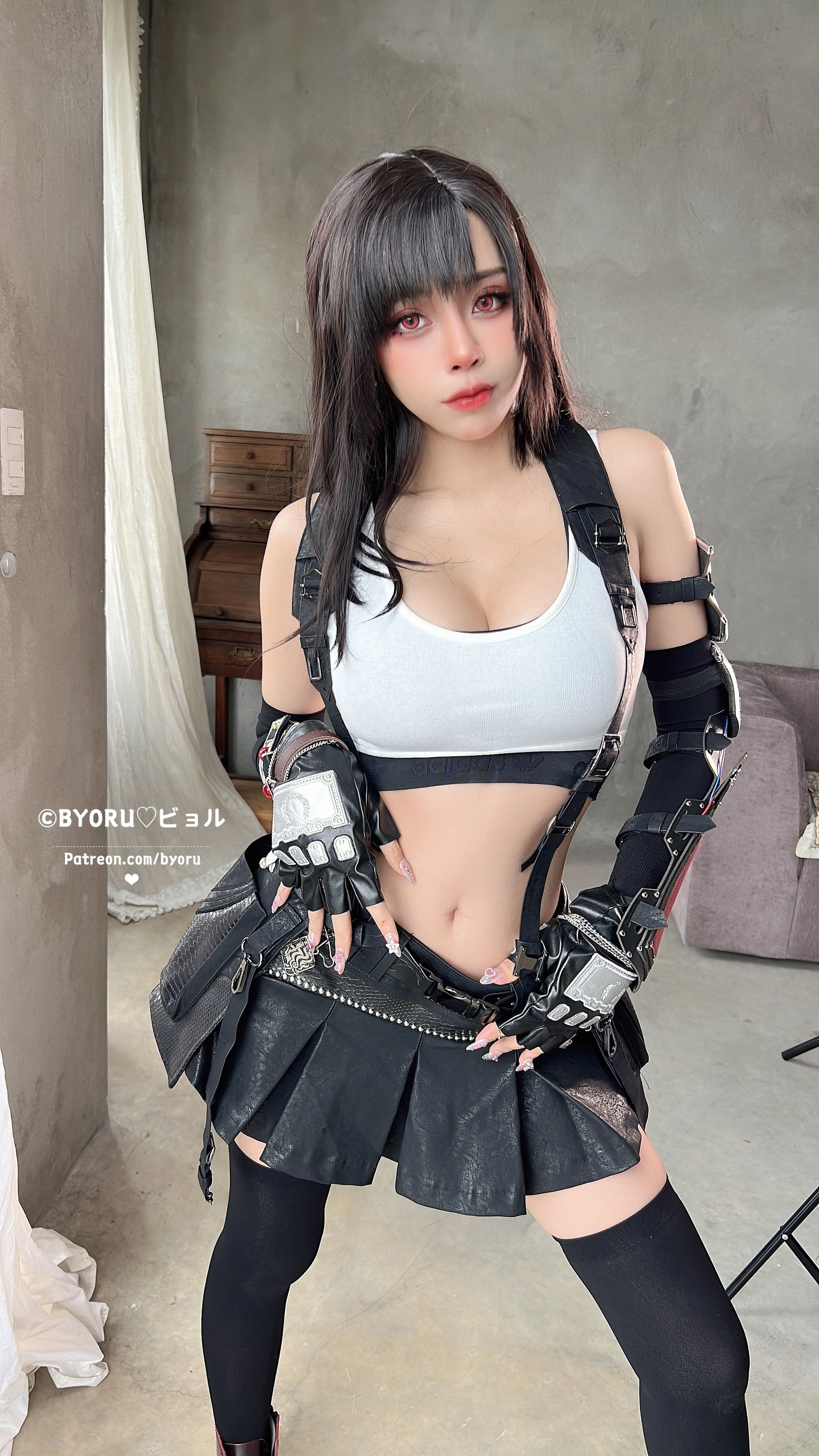 [福利COS] 日本性感萝莉Byoru - Tifa  第17张