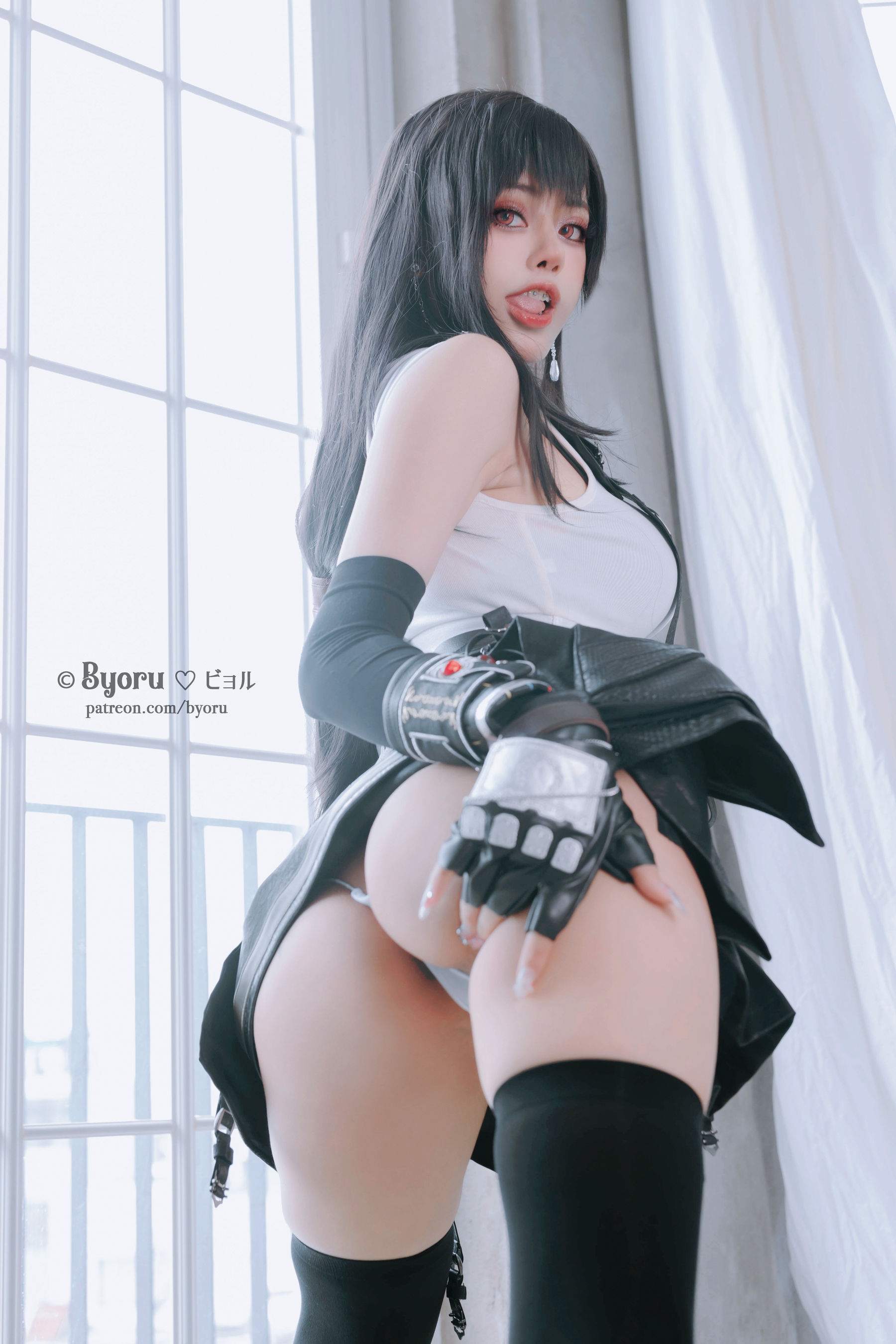 [福利COS] 日本性感萝莉Byoru - Tifa  第3张