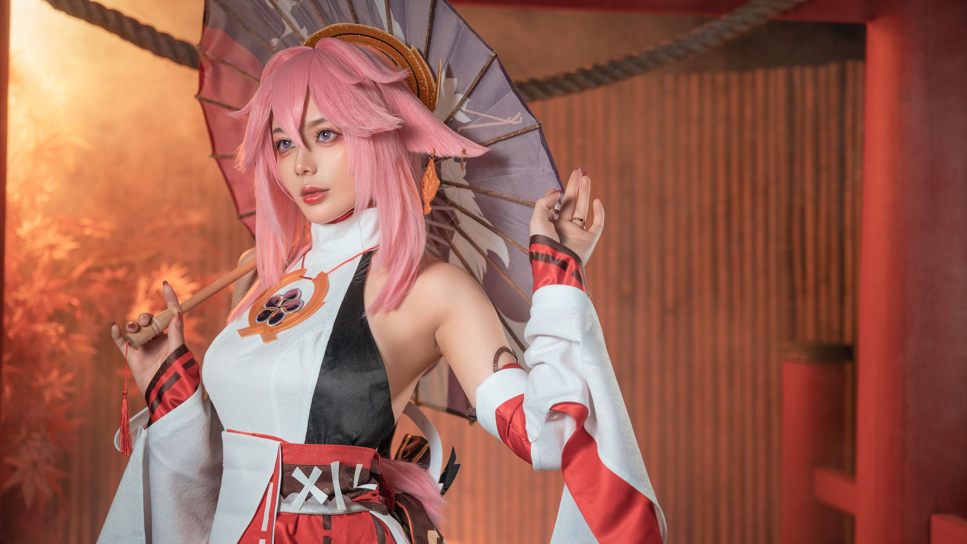 [福利COS] 推特阿九 - 八重神子  第3张