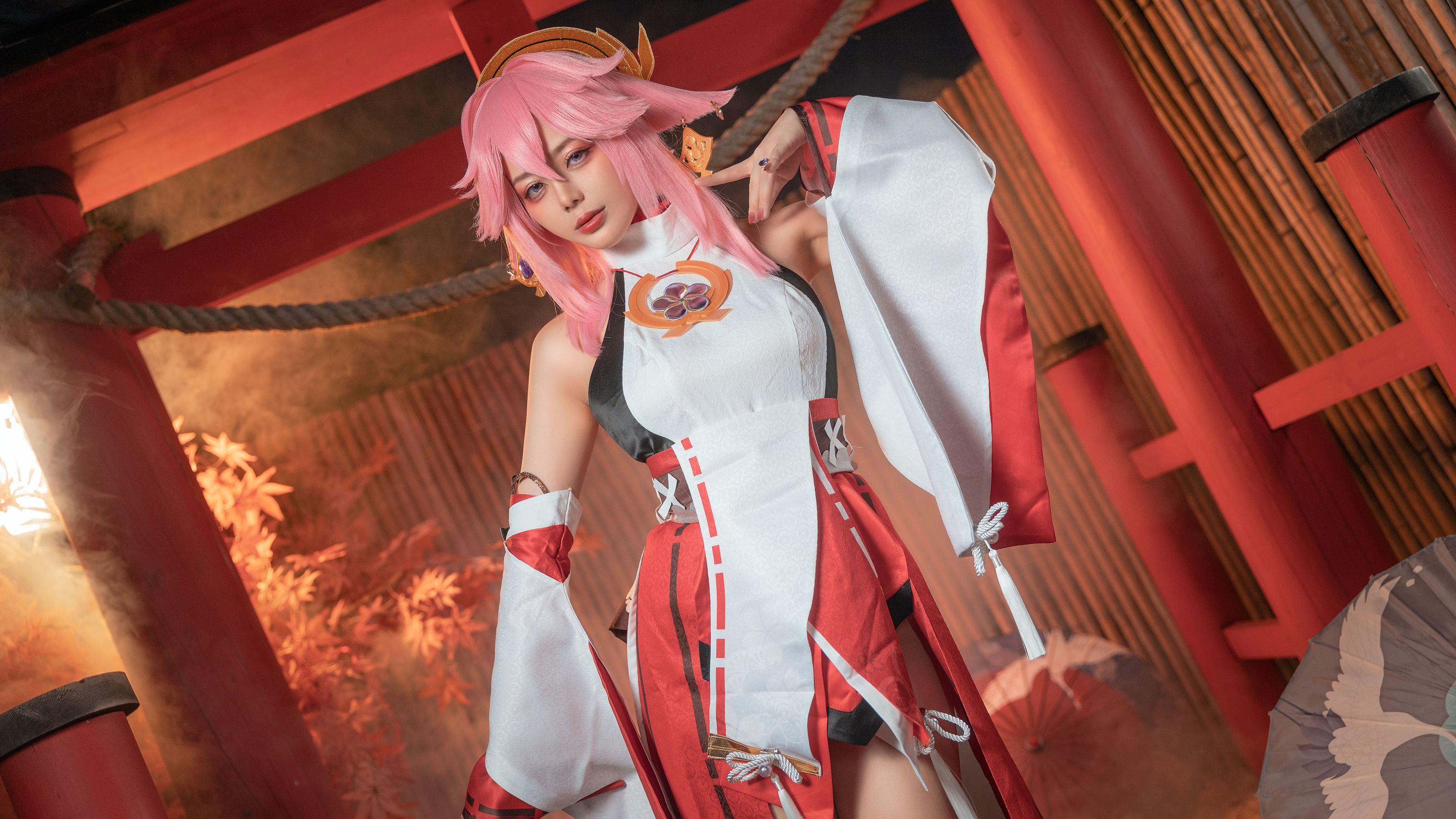 [福利COS] 推特阿九 - 八重神子  第2张