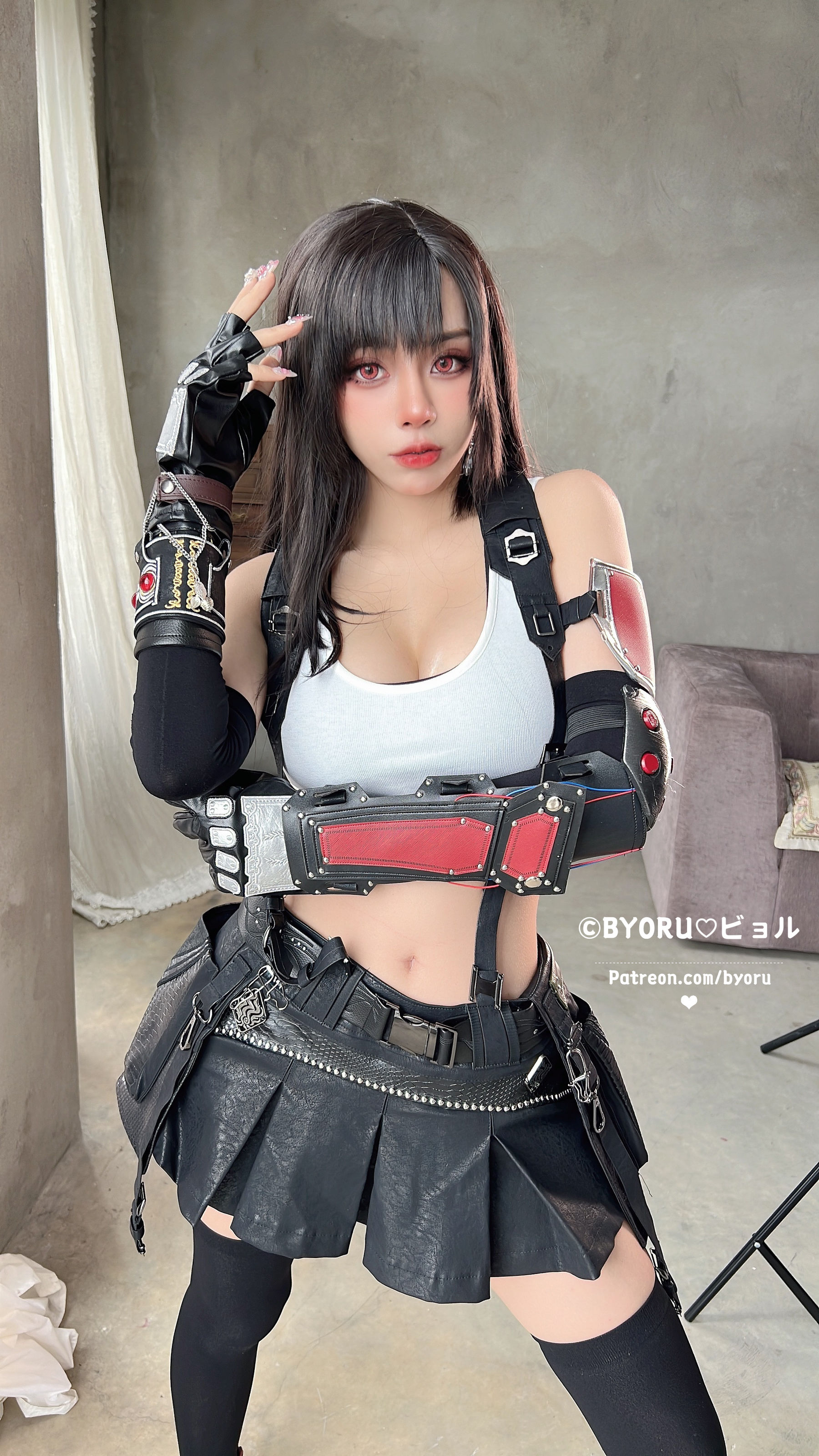 [福利COS] 日本性感萝莉Byoru - Tifa  第73张