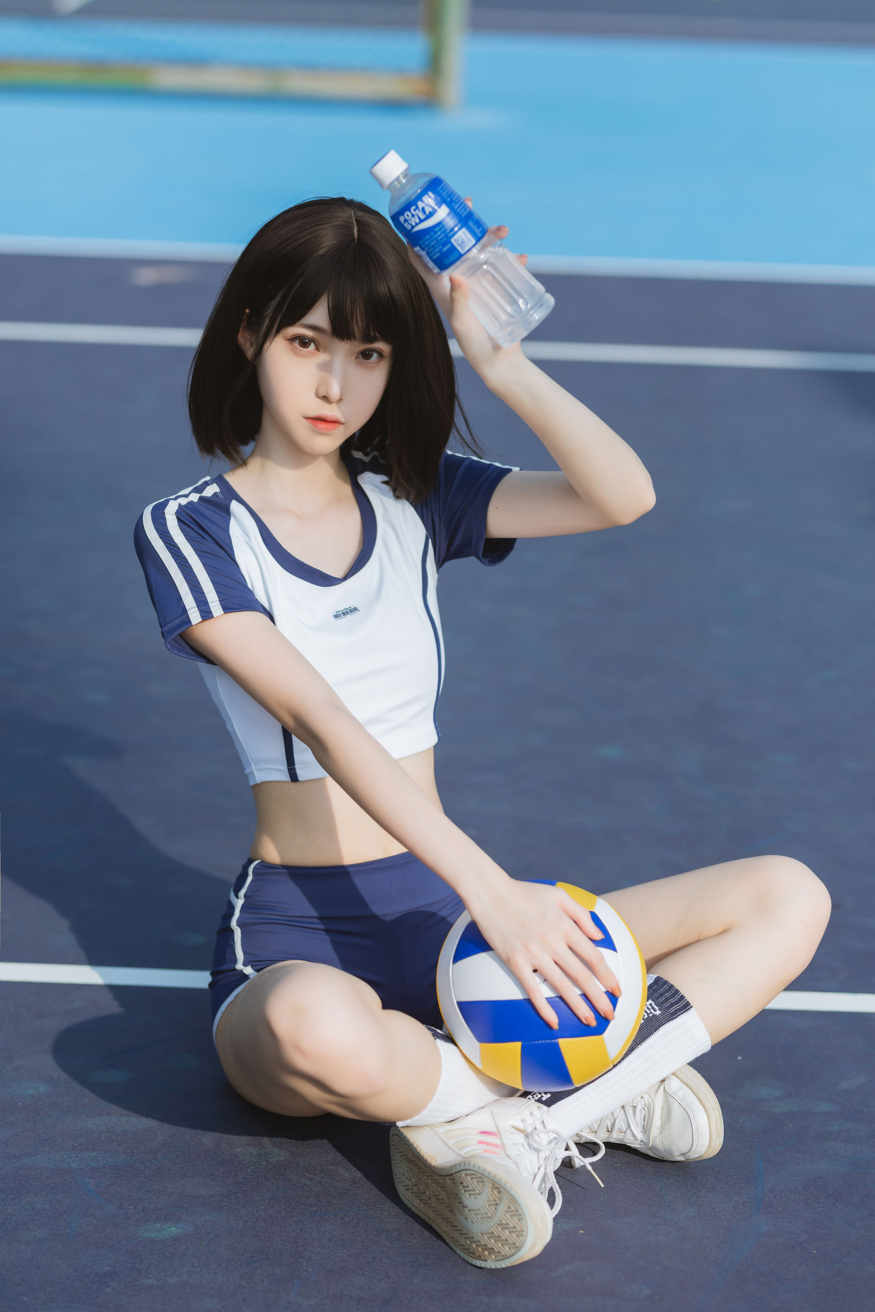 [福利COS] 许岚(叁月life) - 夏日运动服  第38张