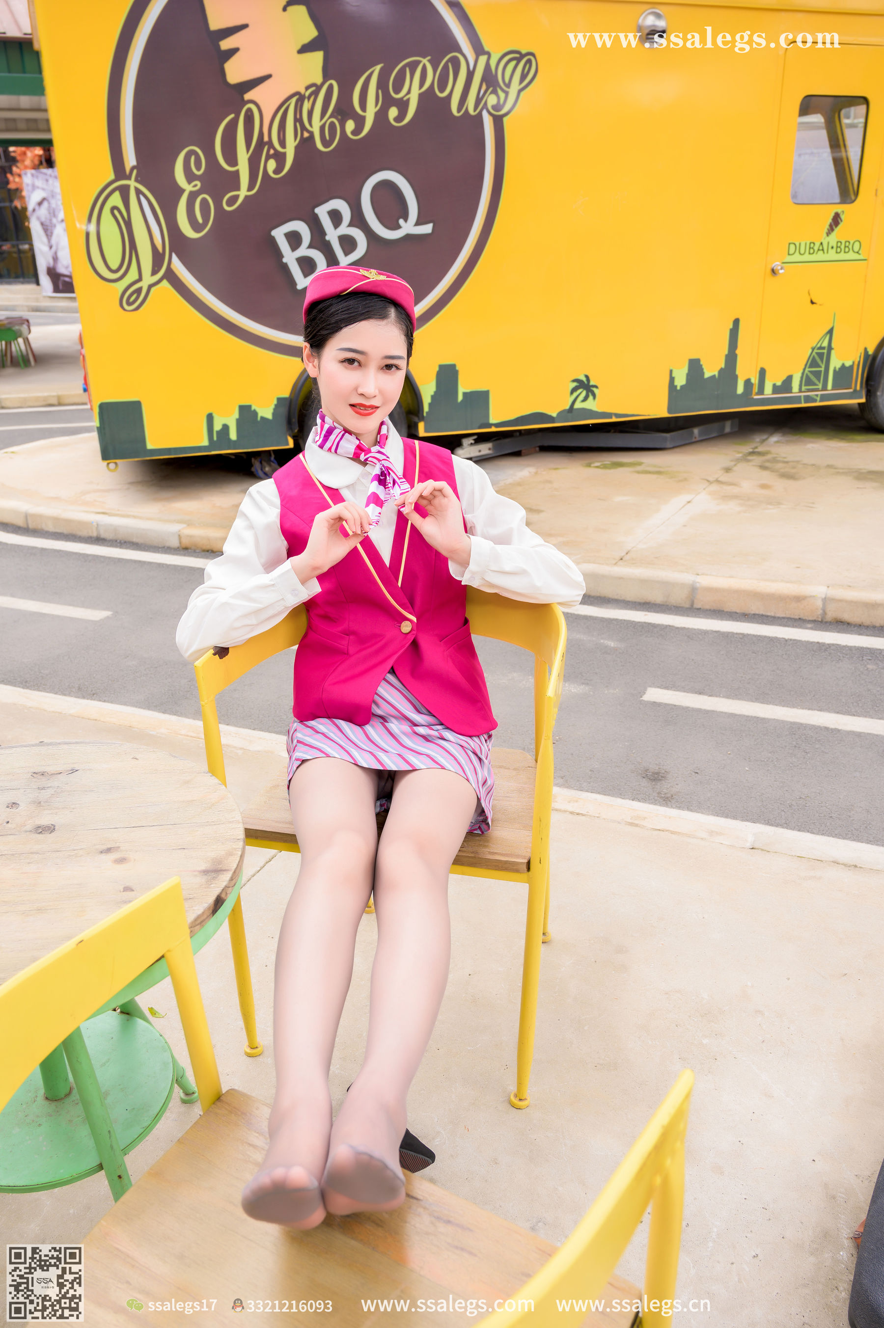 [SSA丝社] No.436 漫漫 她的空姐梦(下)  第43张