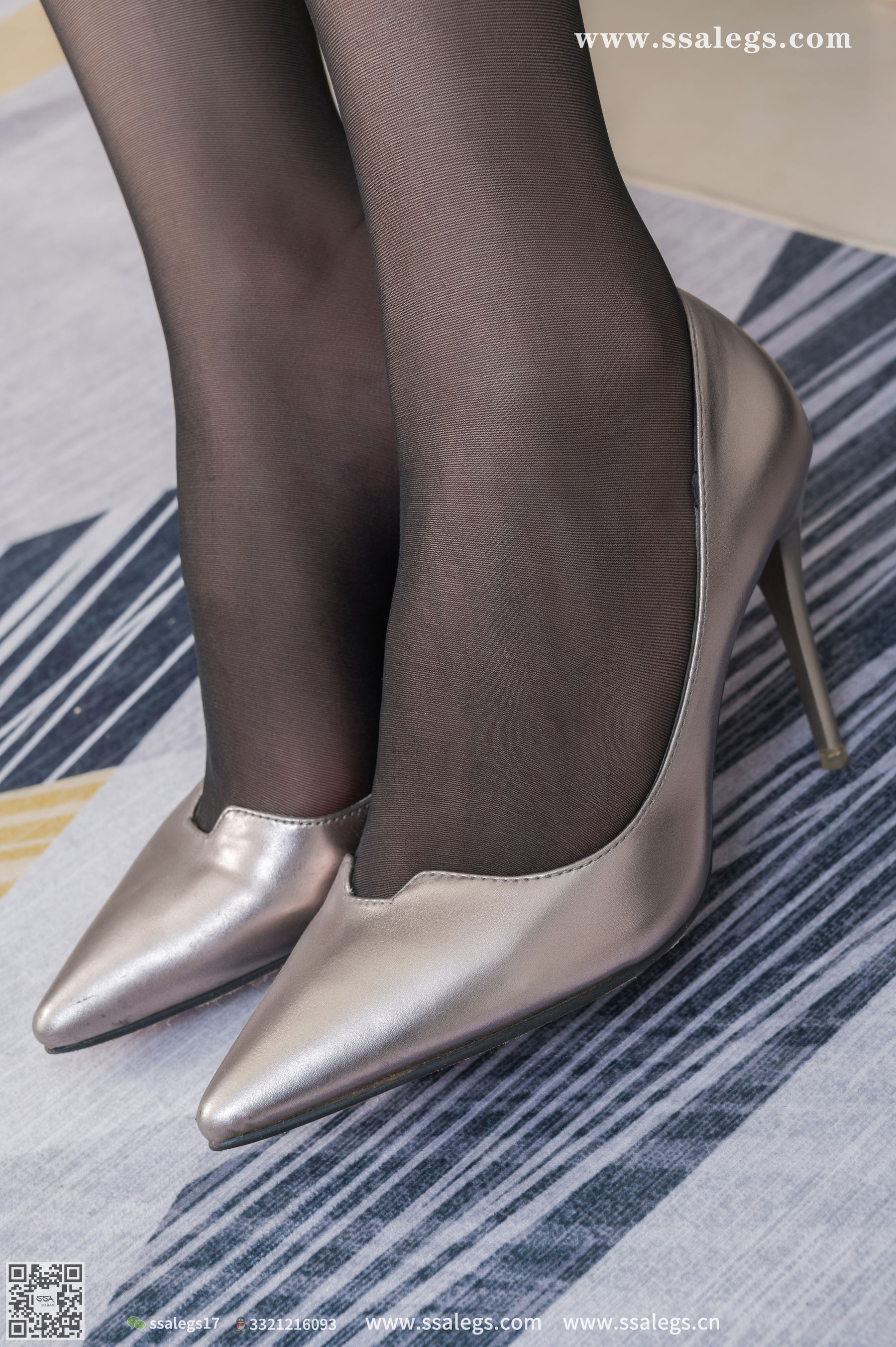 [SSA丝社] No.431 娜娜 御姐的性感红裙黑丝(上)  第120张