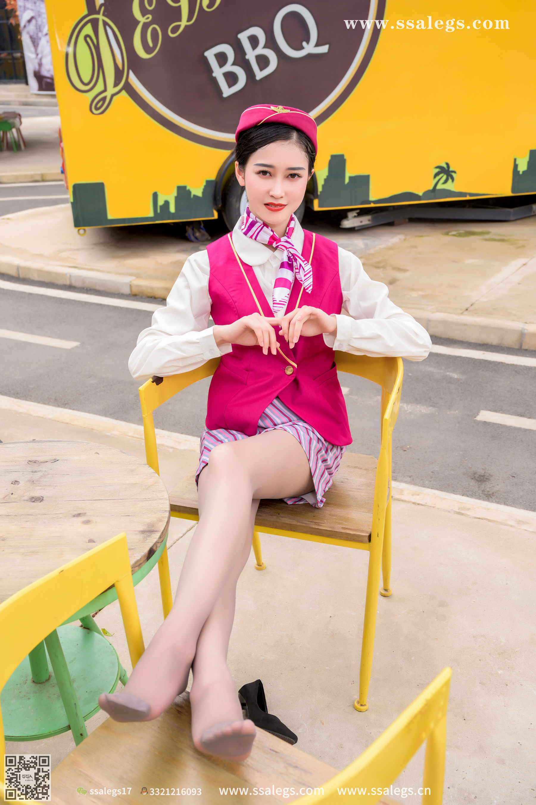 [SSA丝社] No.436 漫漫 她的空姐梦(下)  第45张