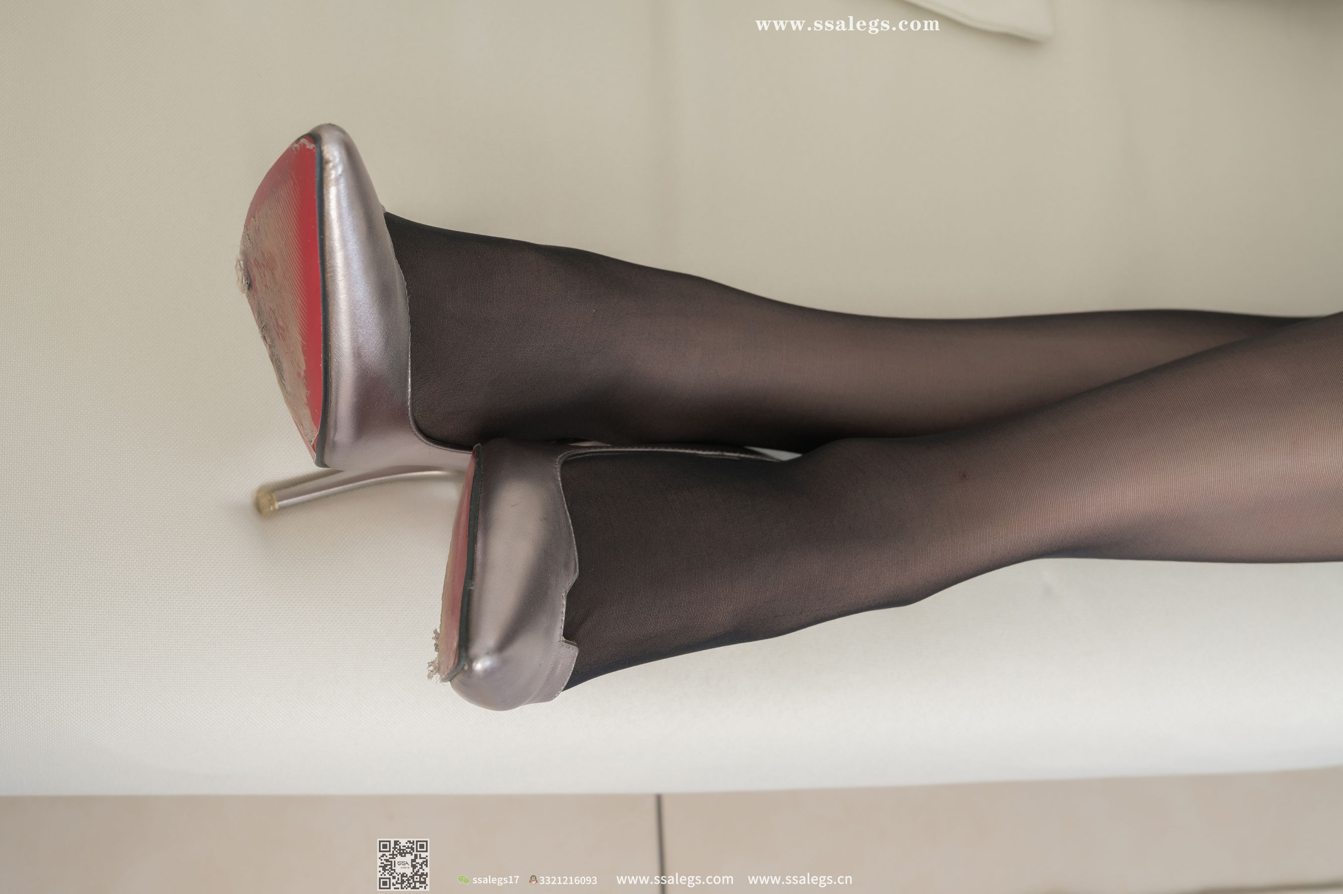 [SSA丝社] No.431 娜娜 御姐的性感红裙黑丝(上)  第7张