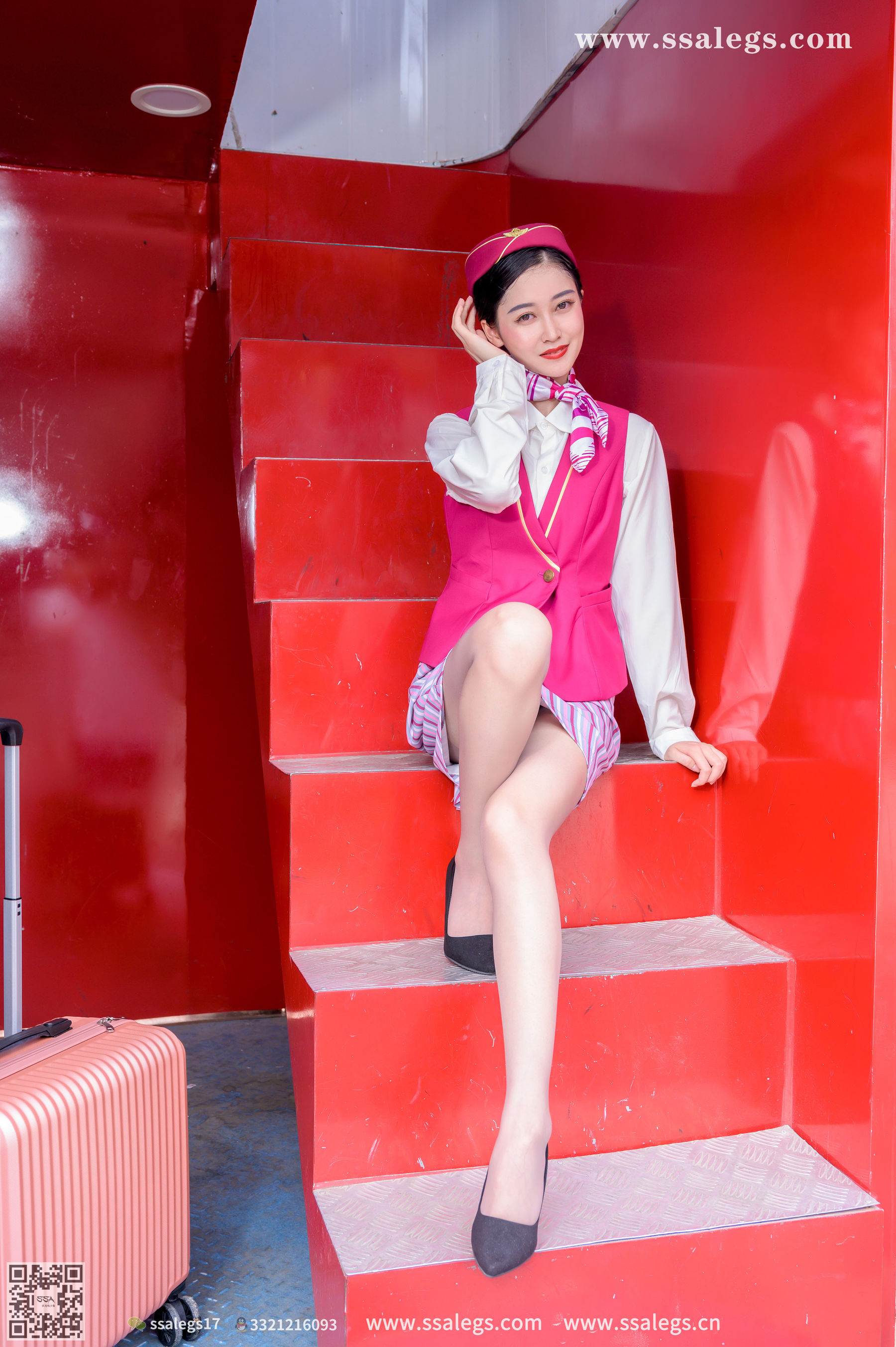 [SSA丝社] No.435 漫漫 她的空姐梦(上)  第23张