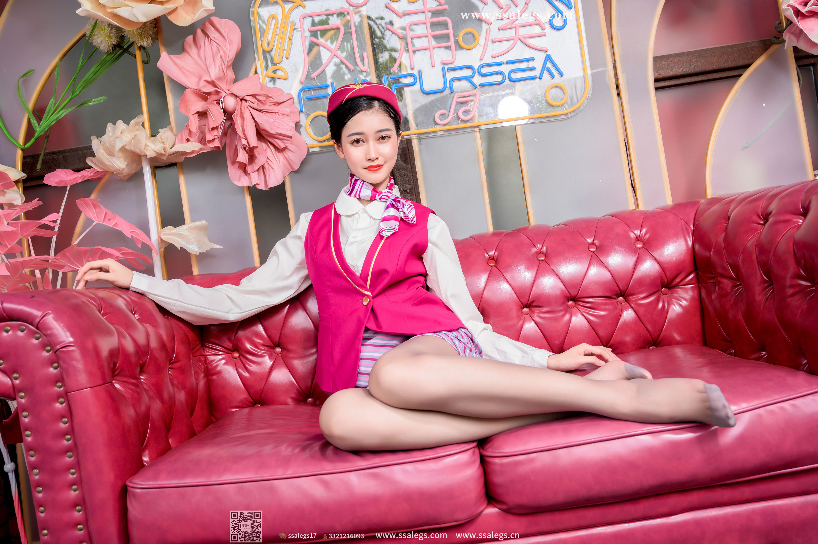 [SSA丝社] No.436 漫漫 她的空姐梦(下)  第143张